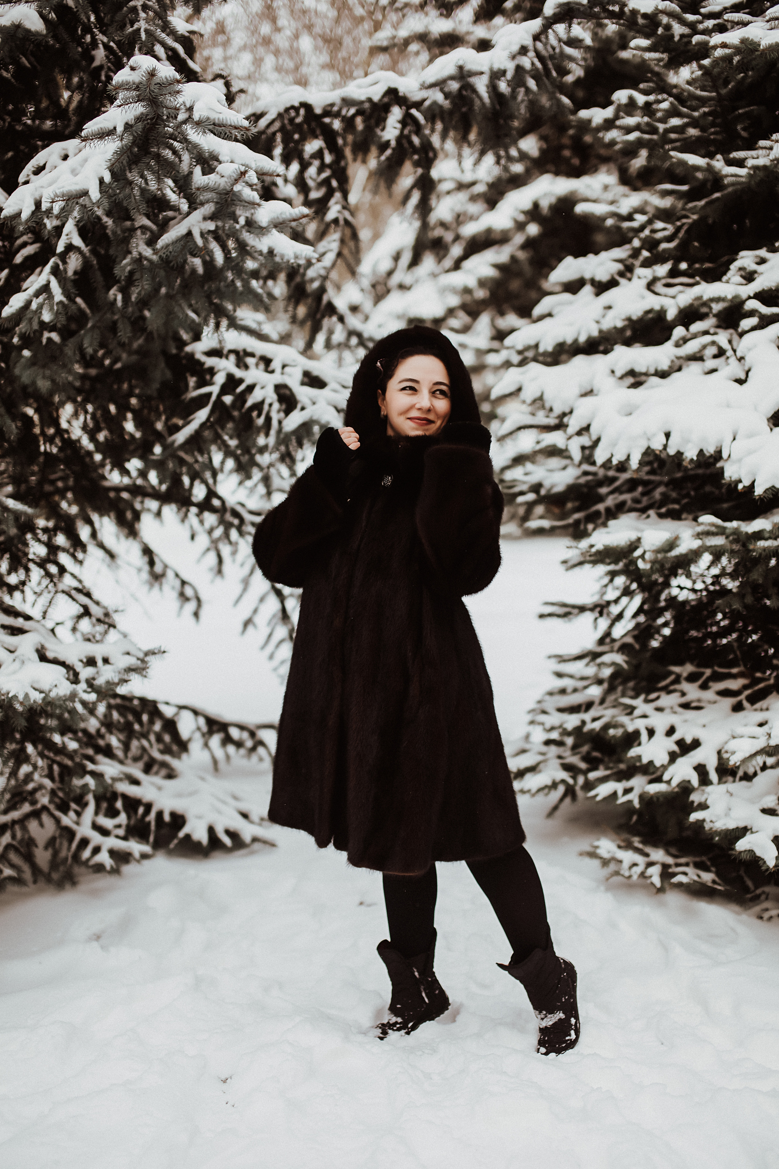 Снежная прогулка. Свадебный и семейный фотограф/видеограф в Краснодаре Наталья Осинская