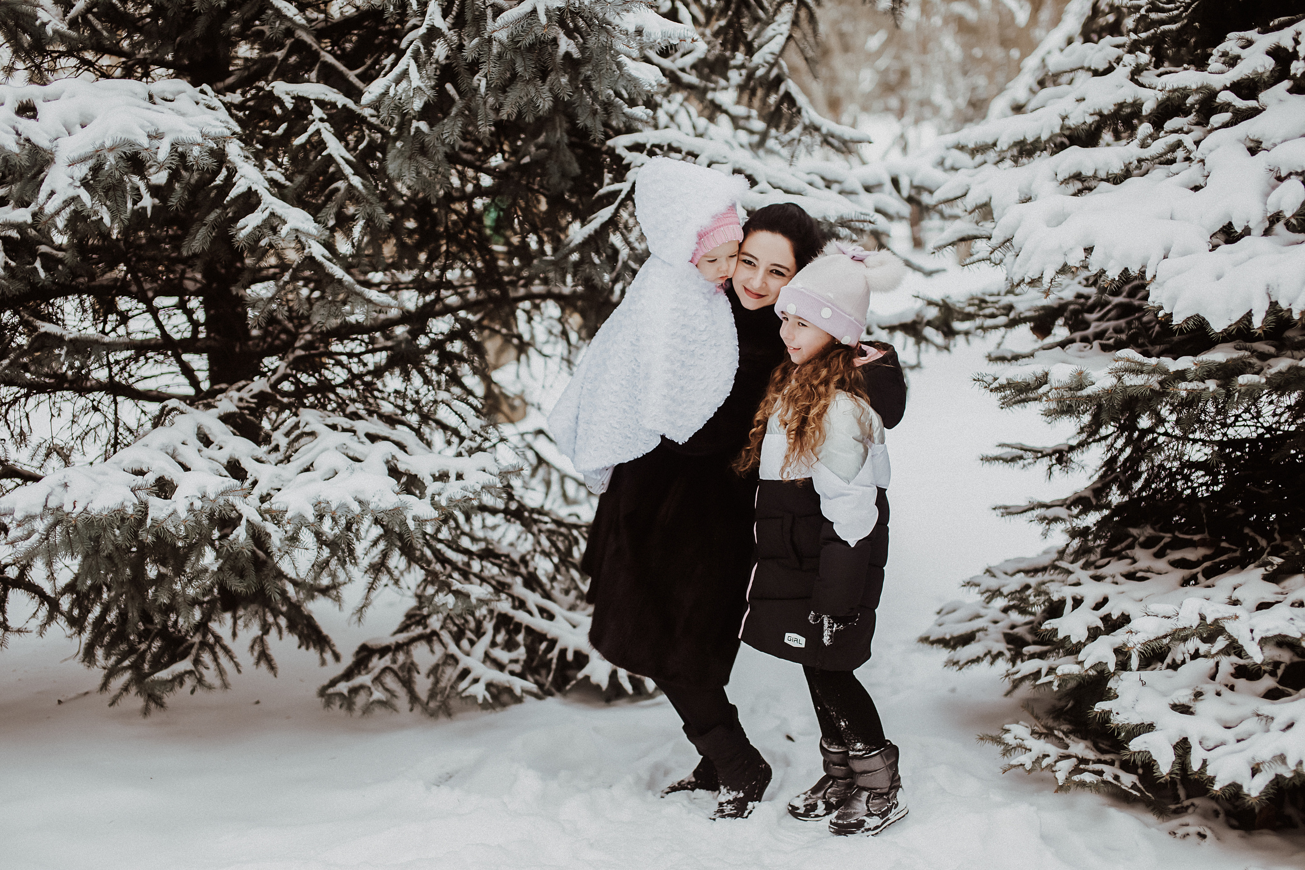 Снежная прогулка. Свадебный и семейный фотограф/видеограф в Краснодаре Наталья Осинская