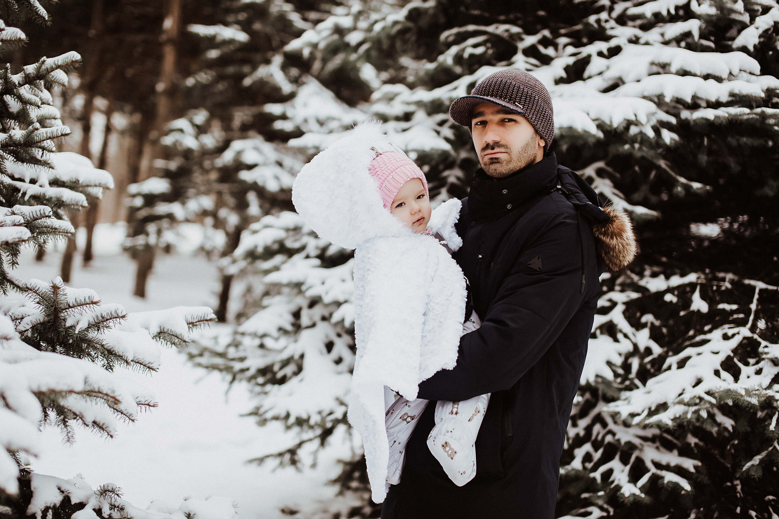 Снежная прогулка. Свадебный и семейный фотограф/видеограф в Краснодаре Наталья Осинская