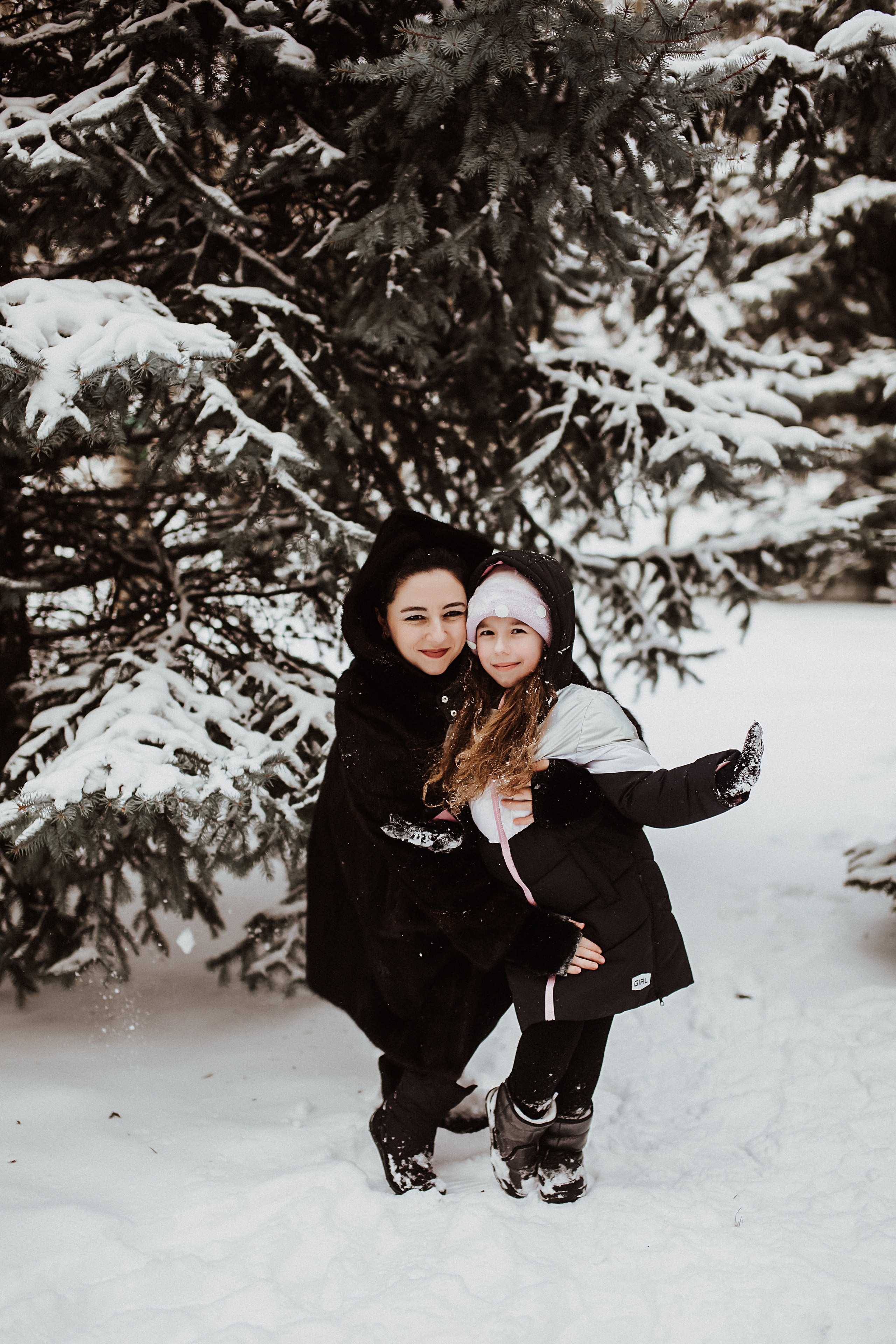 Снежная прогулка. Свадебный и семейный фотограф/видеограф в Краснодаре Наталья Осинская