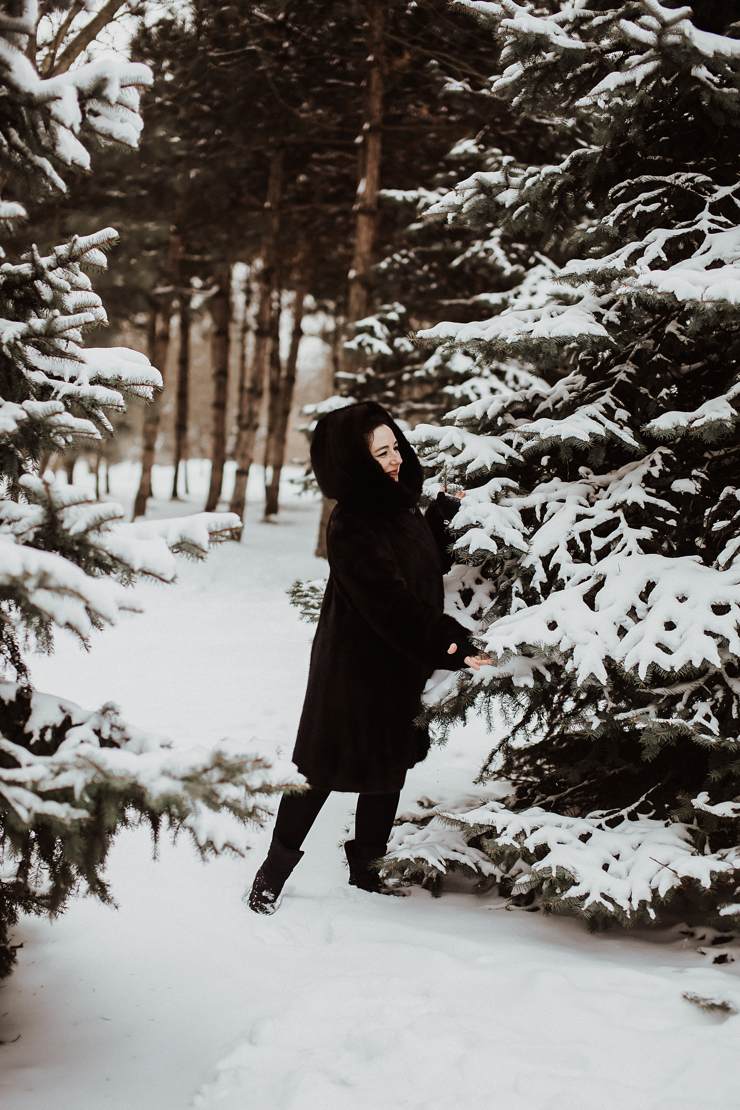 Снежная прогулка. Свадебный и семейный фотограф/видеограф в Краснодаре Наталья Осинская