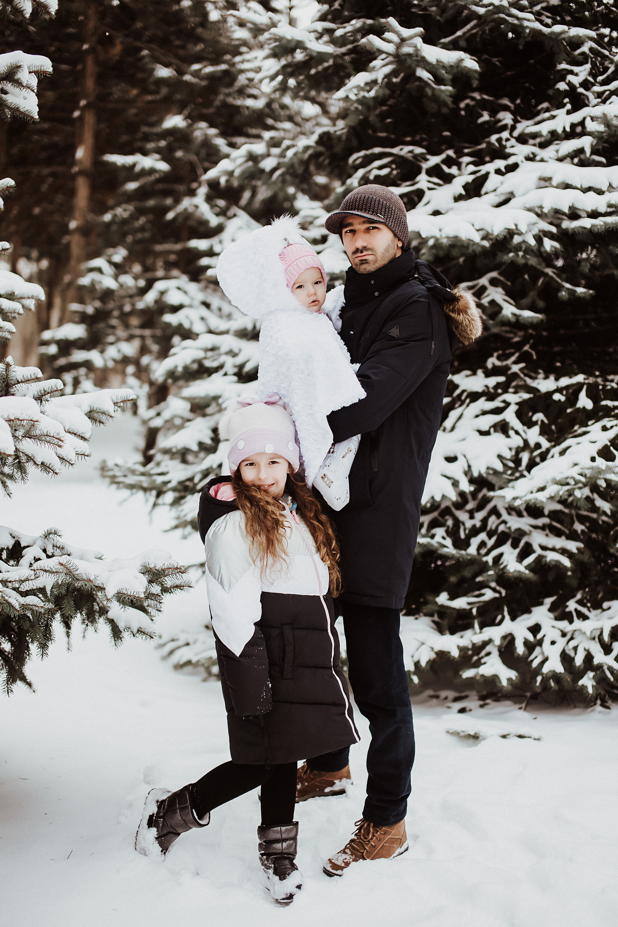 Снежная прогулка. Свадебный и семейный фотограф/видеограф в Краснодаре Наталья Осинская