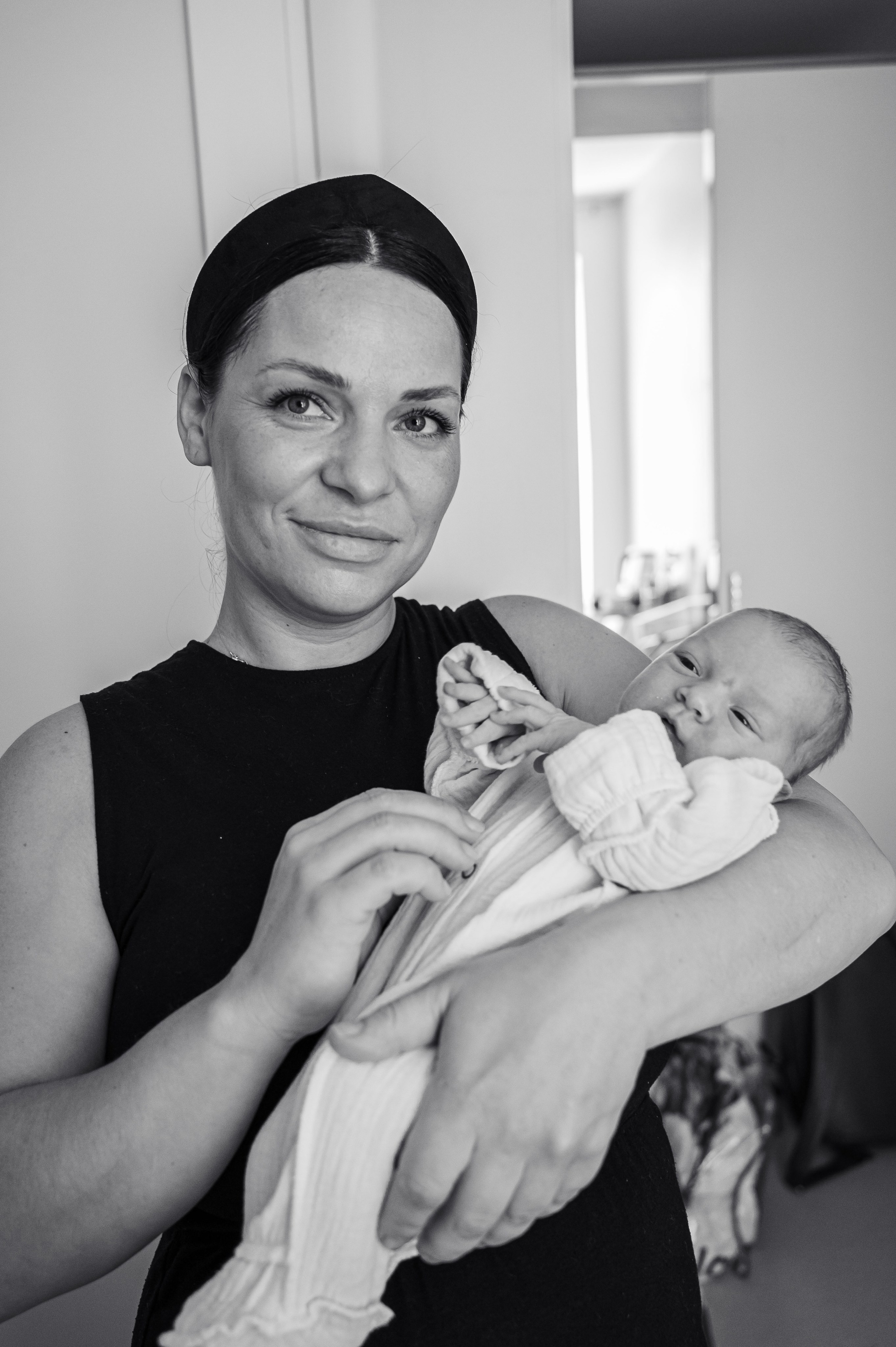 Валерия выписывается. Фотограф на роды СПБ Юлия Герасимова