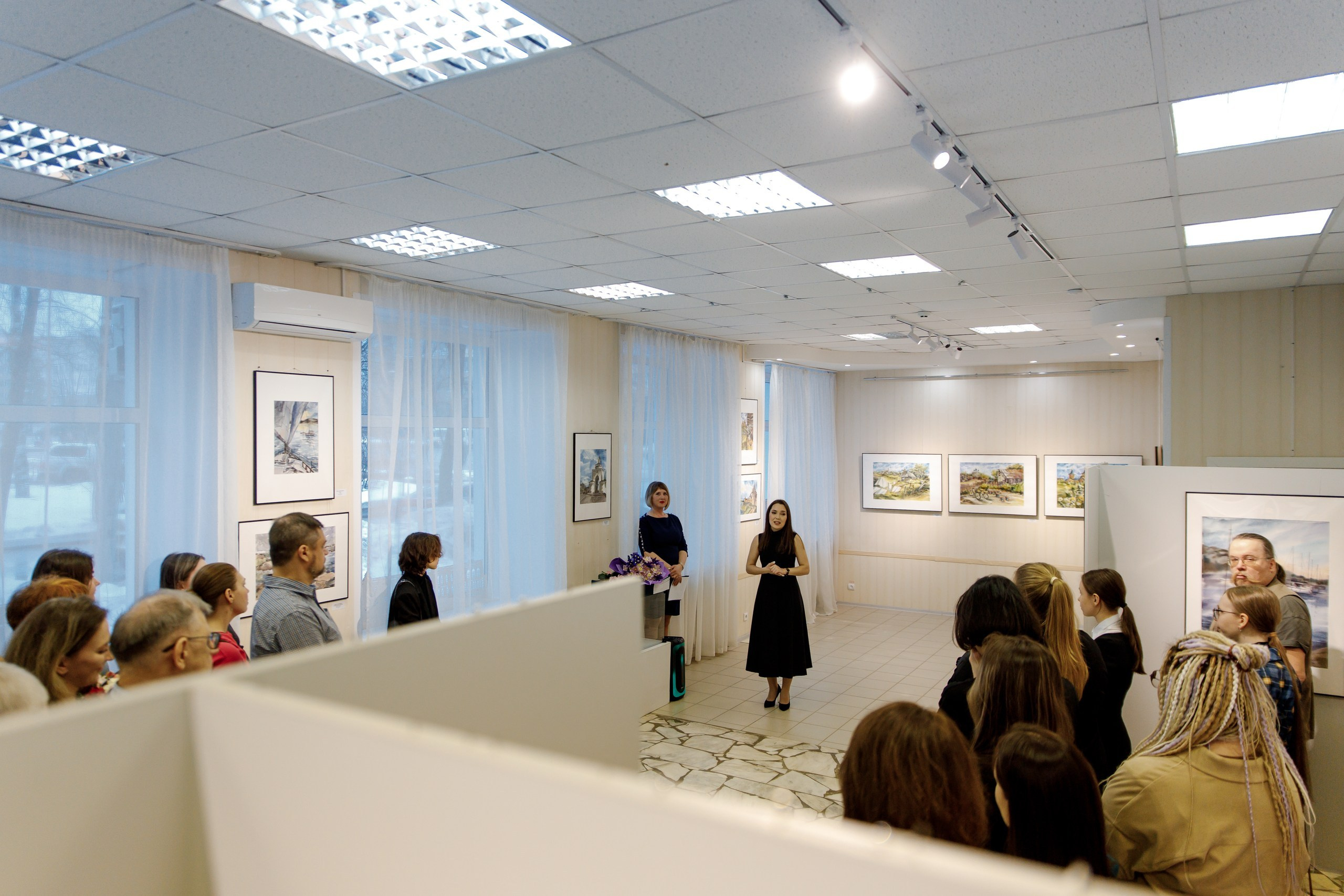 Первая персональная выставка. Главная