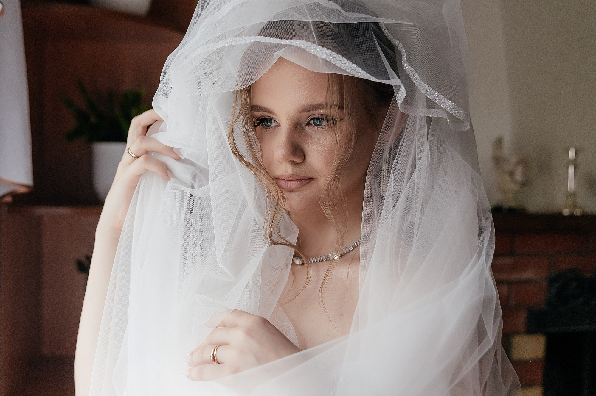 красивая невеста на свадьбе в дубне