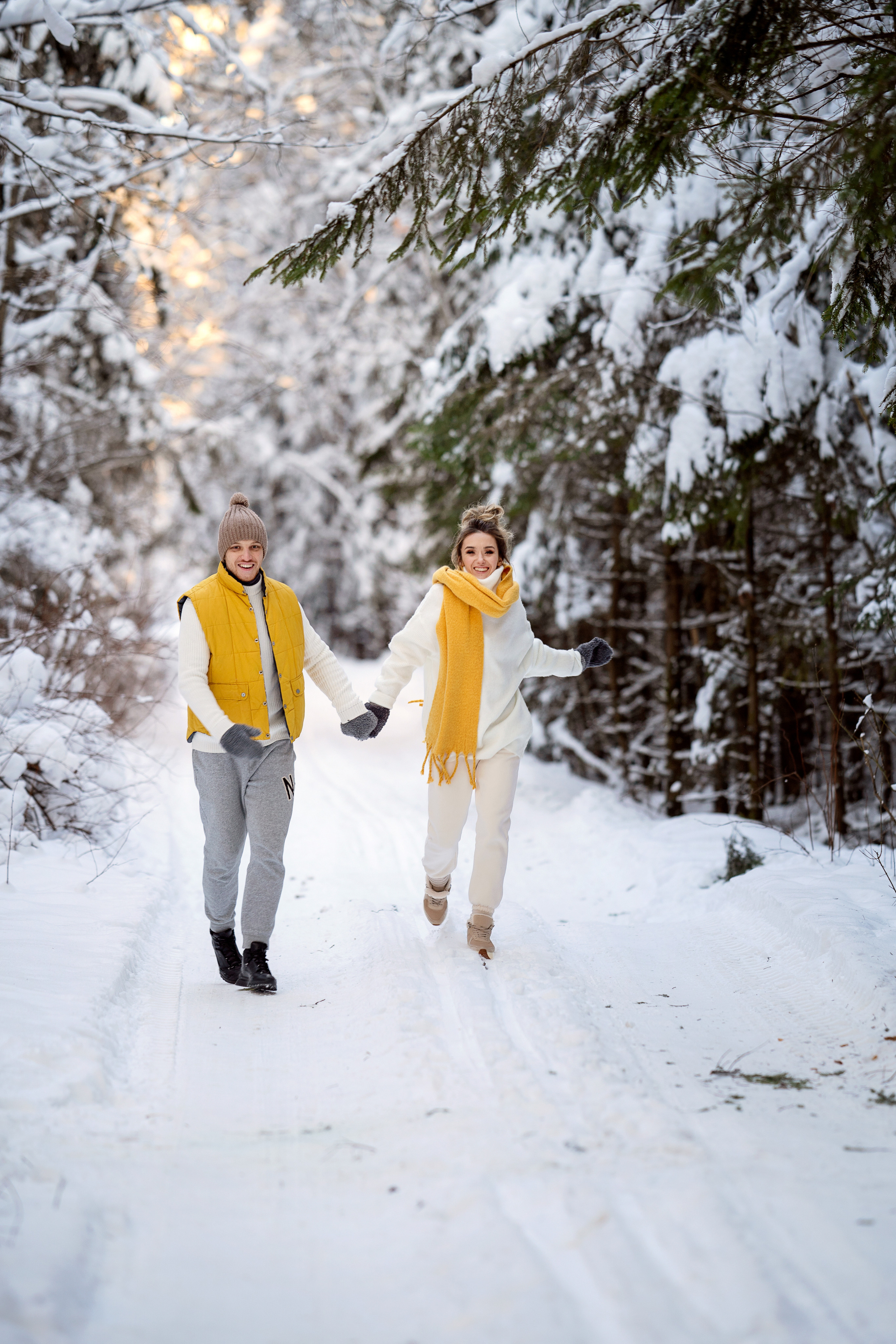 Снежные прогулки. Семейный и свадебный фотограф Минск, Беларусь Анна Орловская