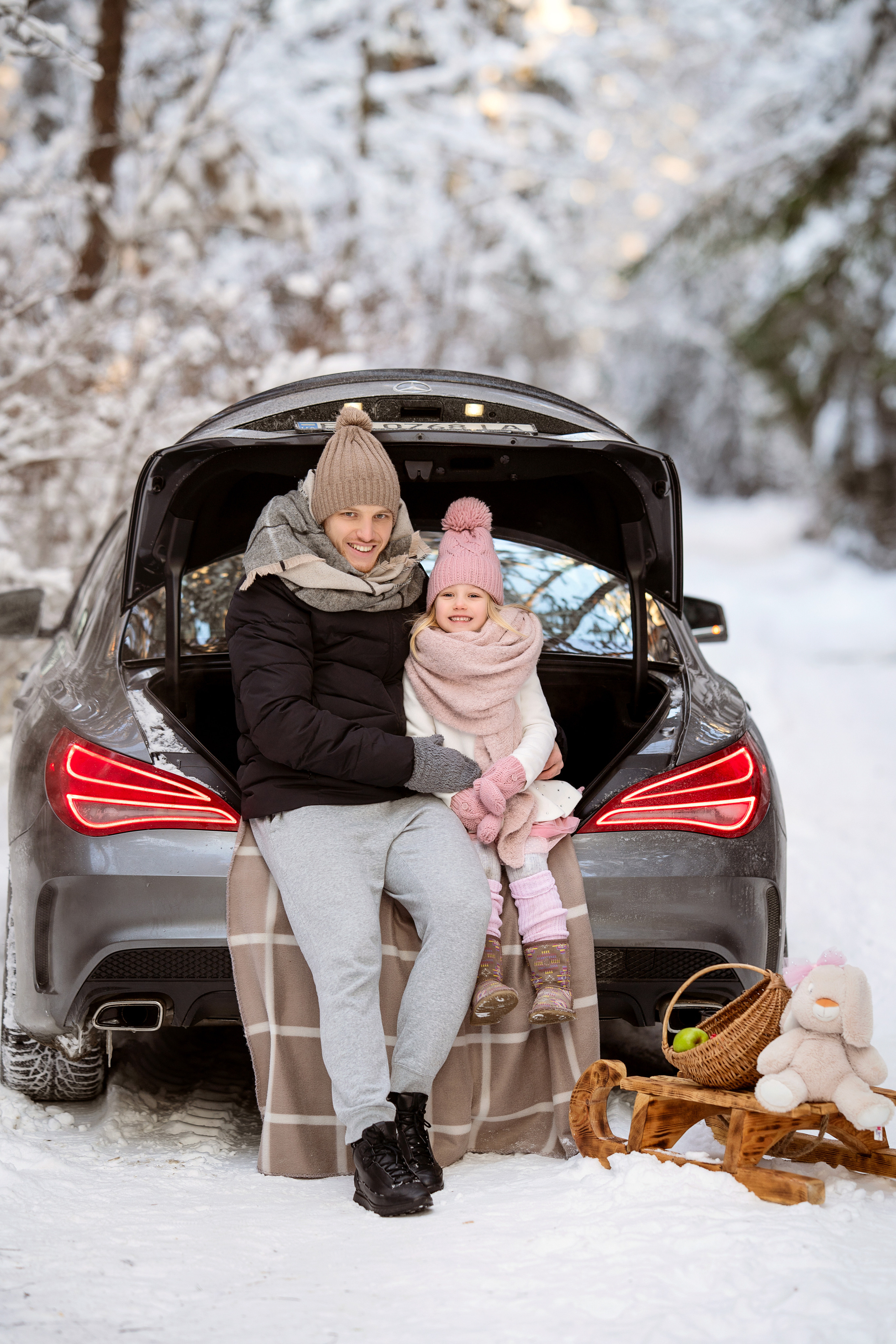 Снежные прогулки. Семейный и свадебный фотограф Минск, Беларусь Анна Орловская