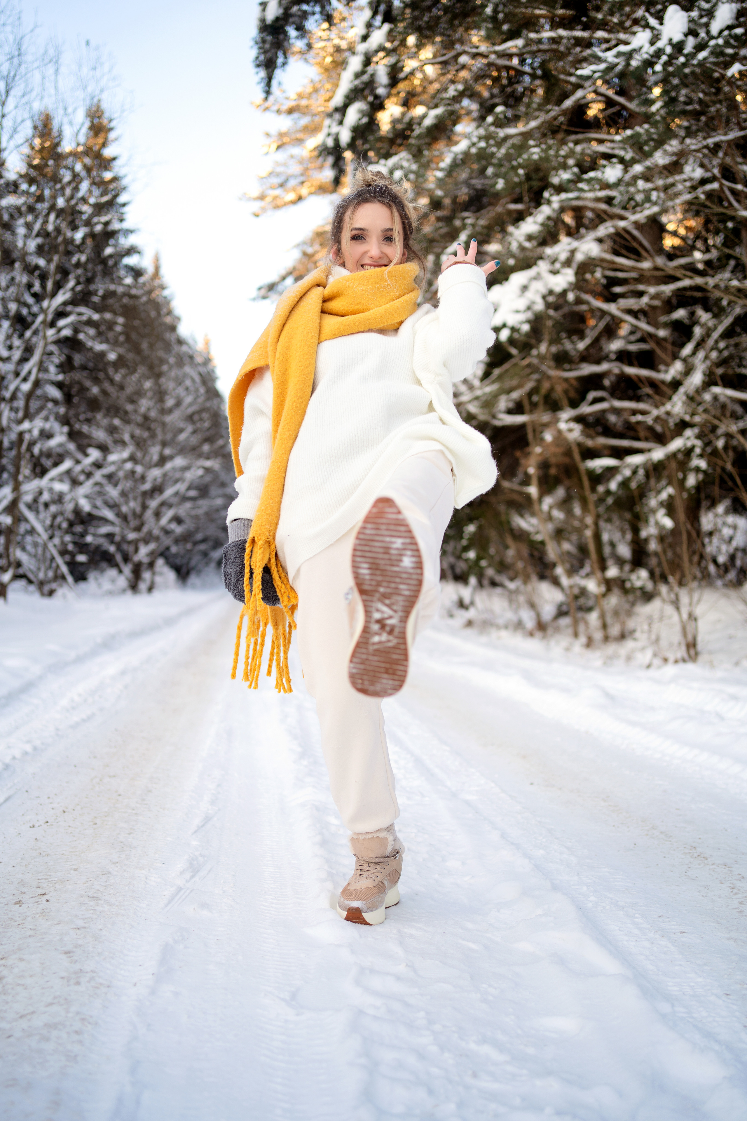 Снежные прогулки. Семейный и свадебный фотограф Минск, Беларусь Анна Орловская