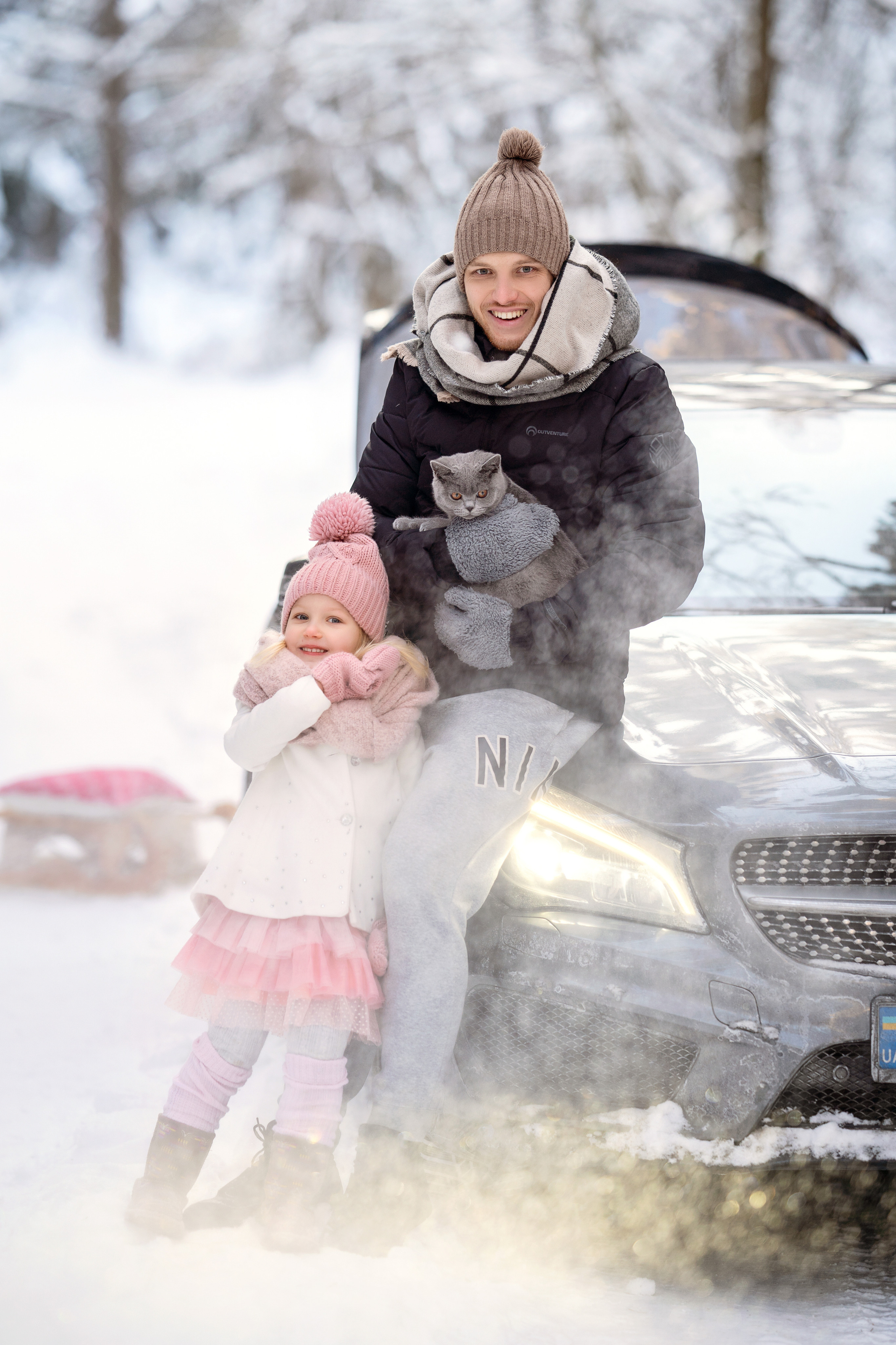 Снежные прогулки. Семейный и свадебный фотограф Минск, Беларусь Анна Орловская