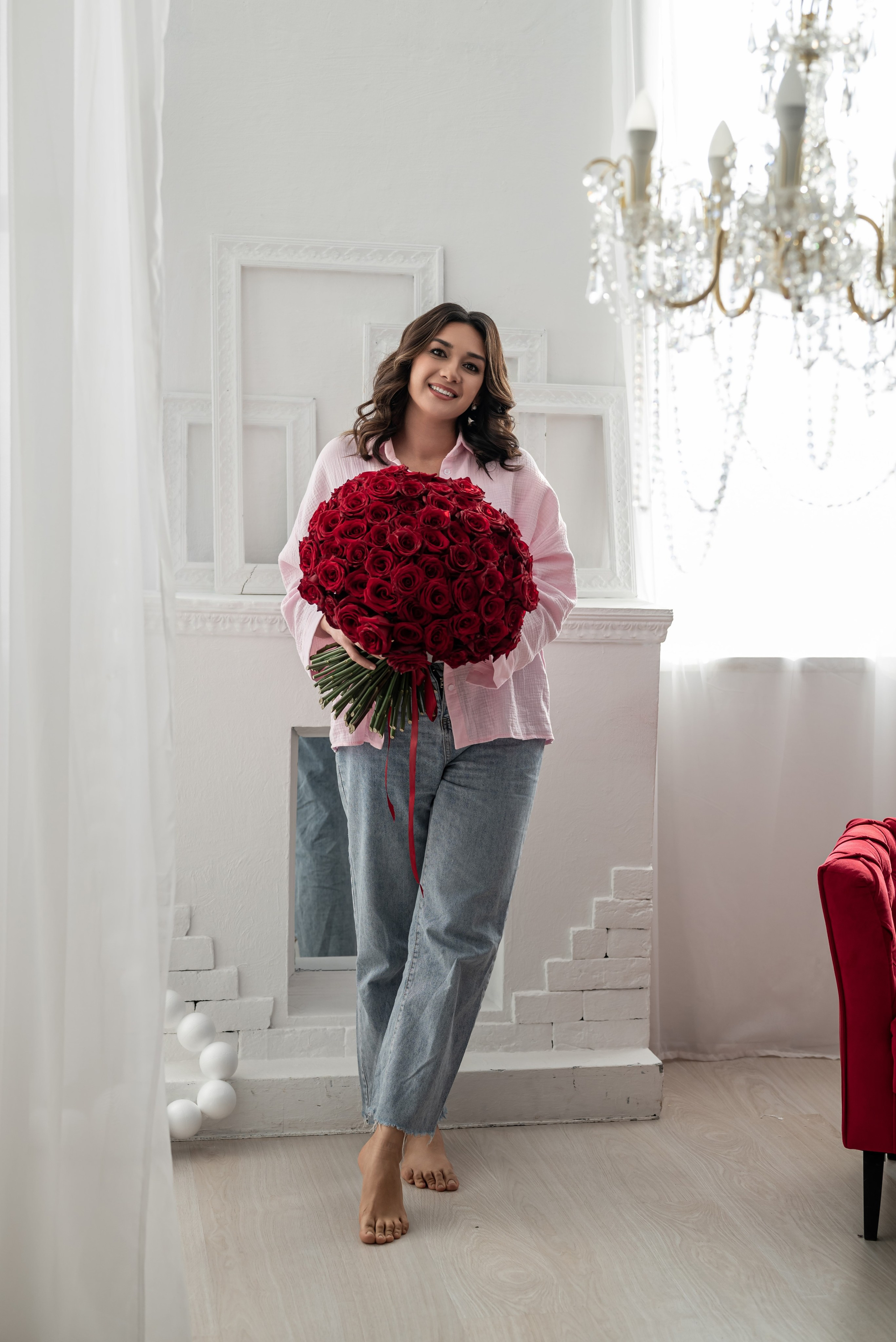 Фотопроект *101 красная роза* 2025 г. Фотограф в городе Салават