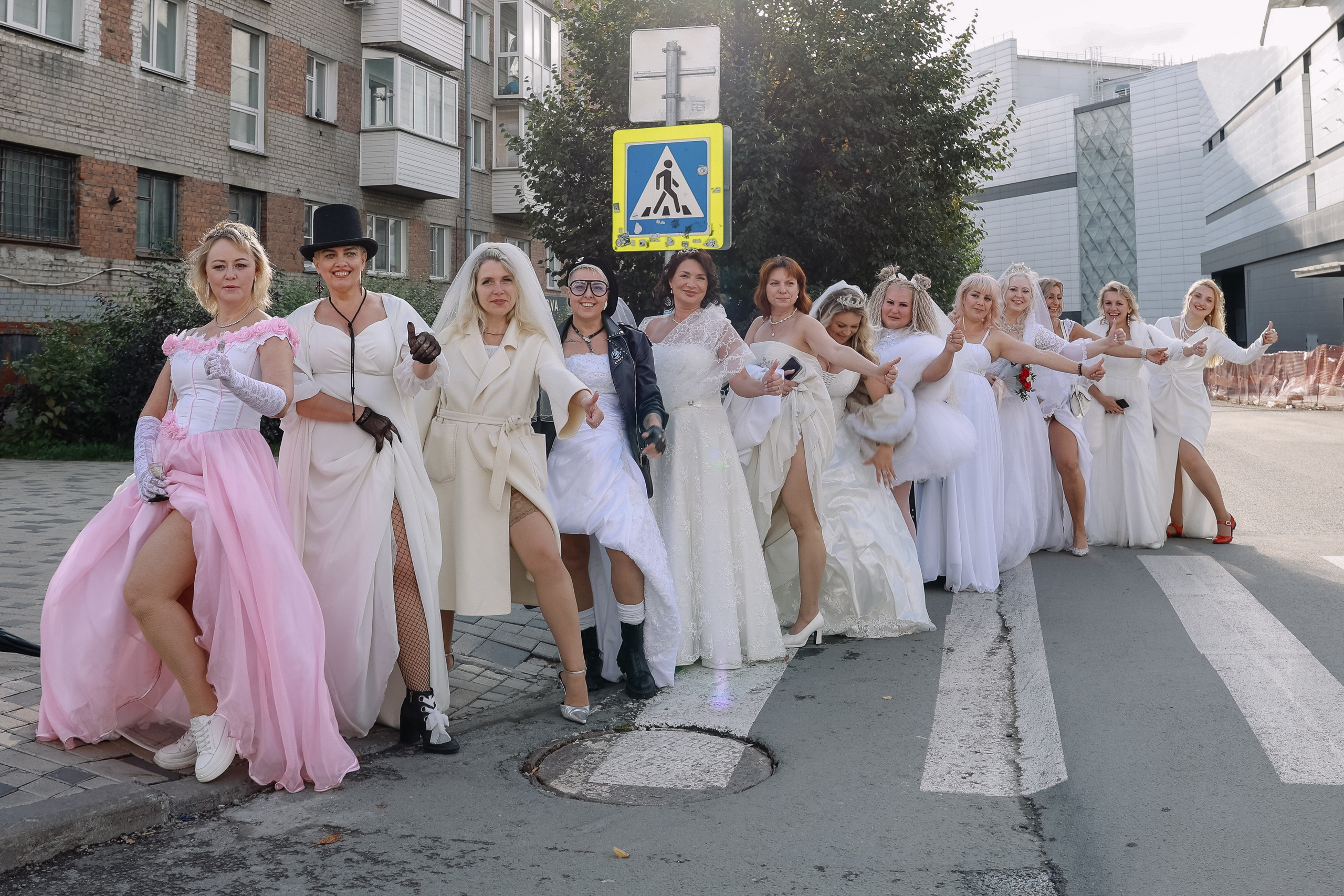 Парад невест. Фотограф Юлия Мальцева