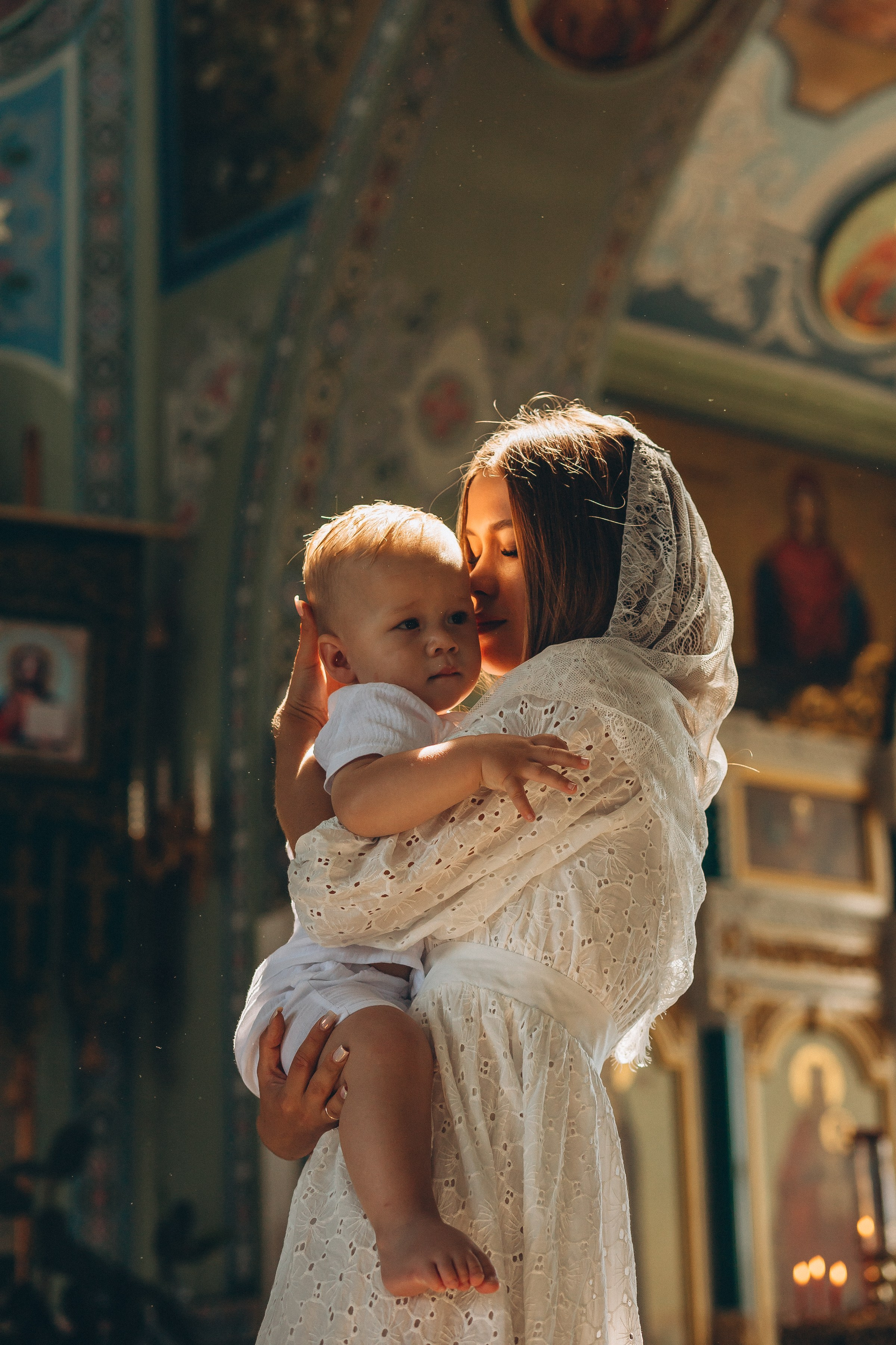 Крещение Максима. Семейный фотограф в Волгодонске Краченцева Анна