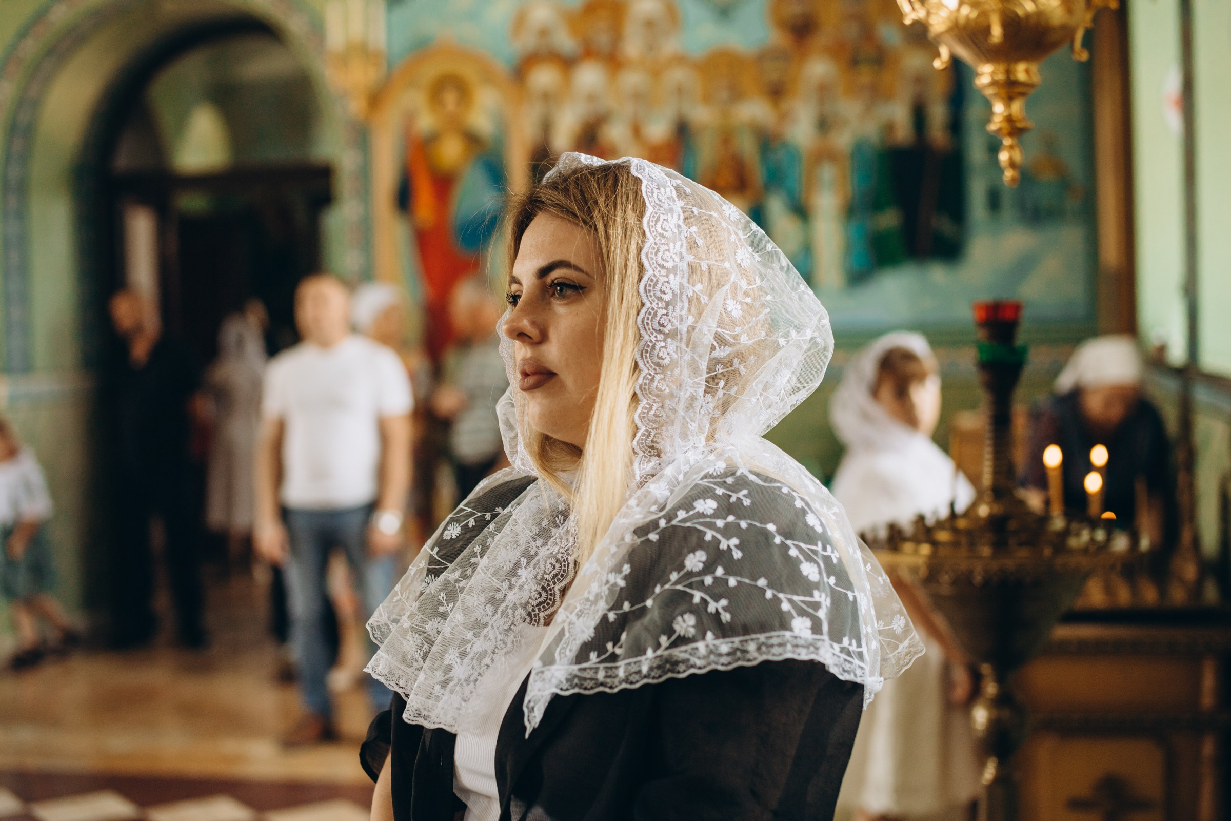 Крещение Мирона. Семейный фотограф в Волгодонске Краченцева Анна