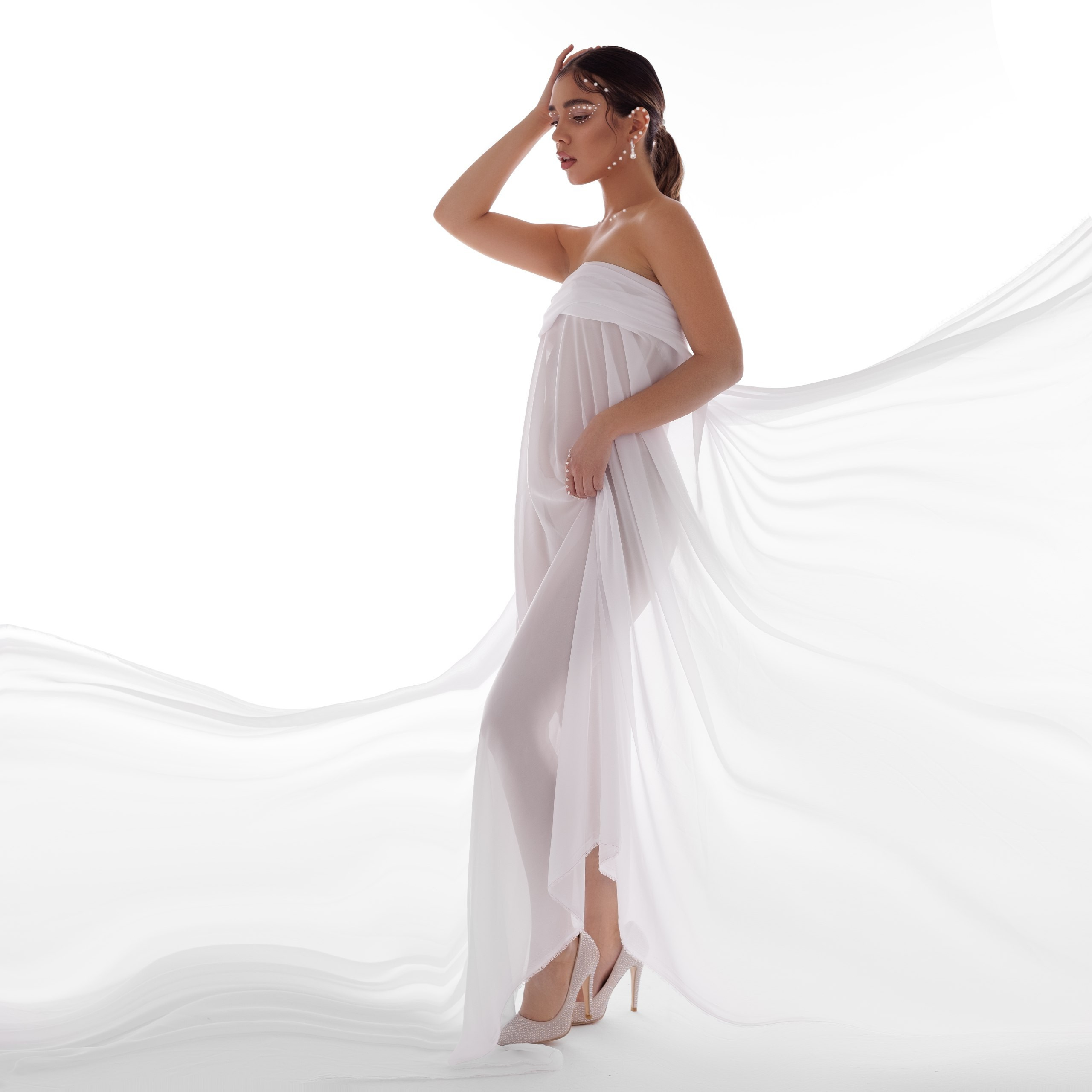 Кристина — портретная фотосессия в стиле фэшн. Анастасия, Фотограф женского портрета и беременности в стиле vogue