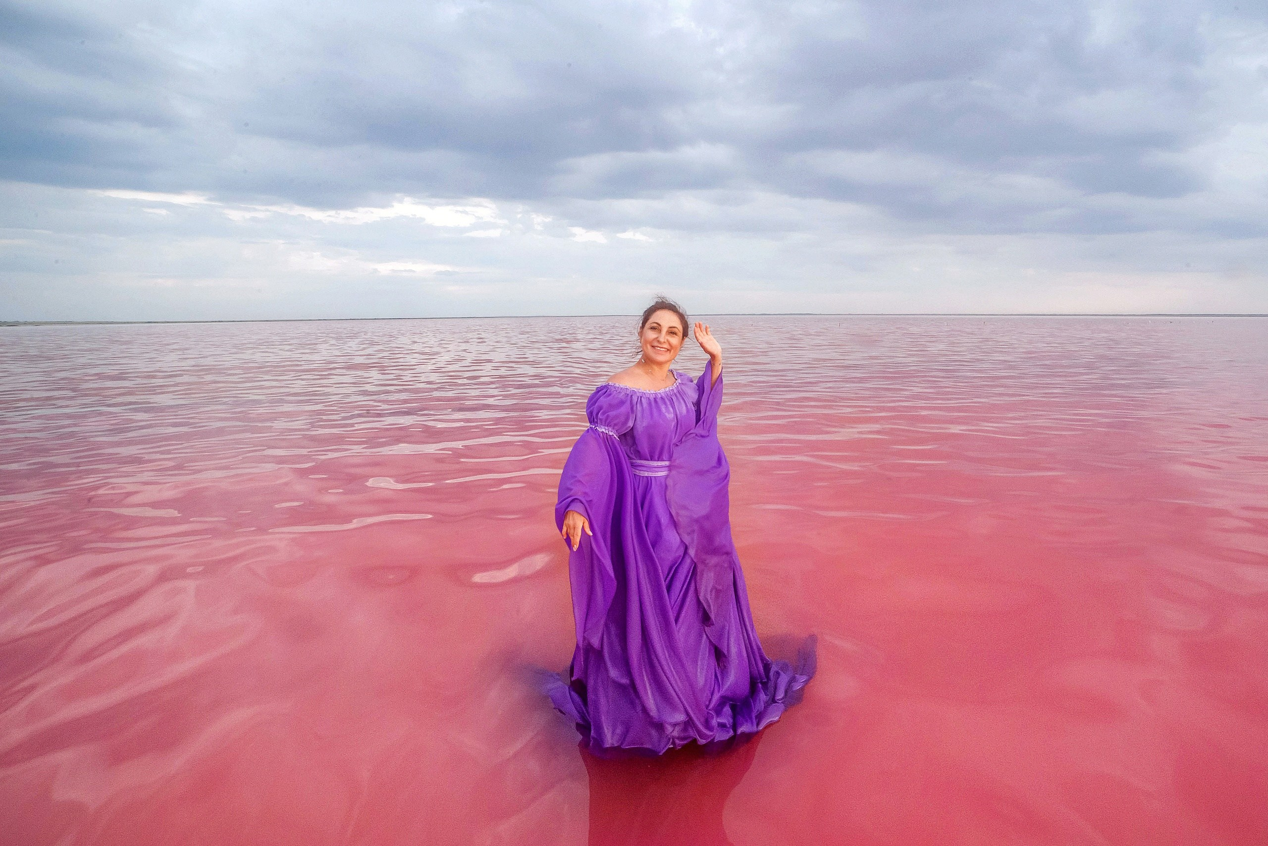 Розовое озеро. Сказочный фотограф фотопроекты фототуры в Новосибирске и на Алтае