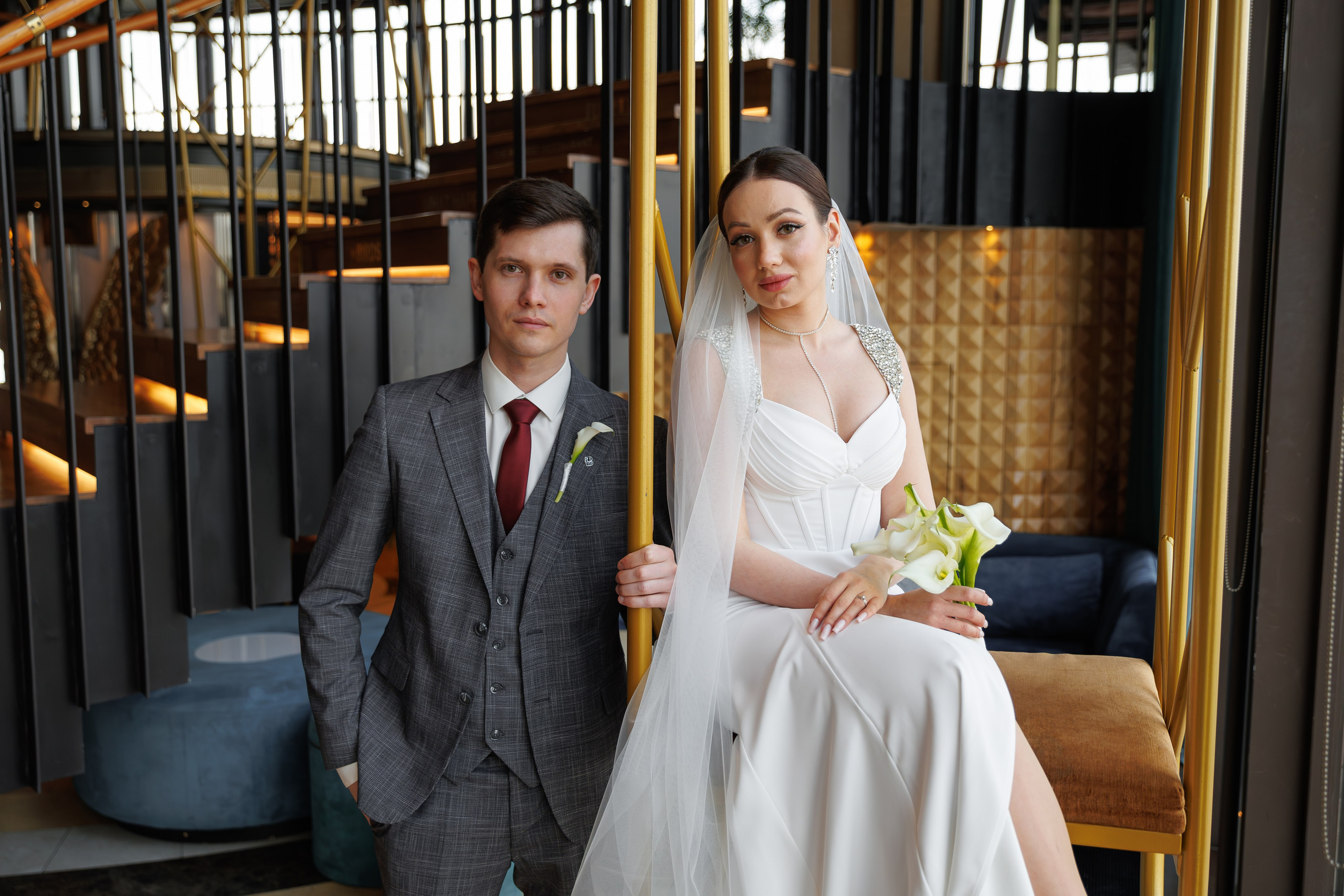 Антон и Арина. Свадебный фотограф Москва и МО Сергей Киржаев