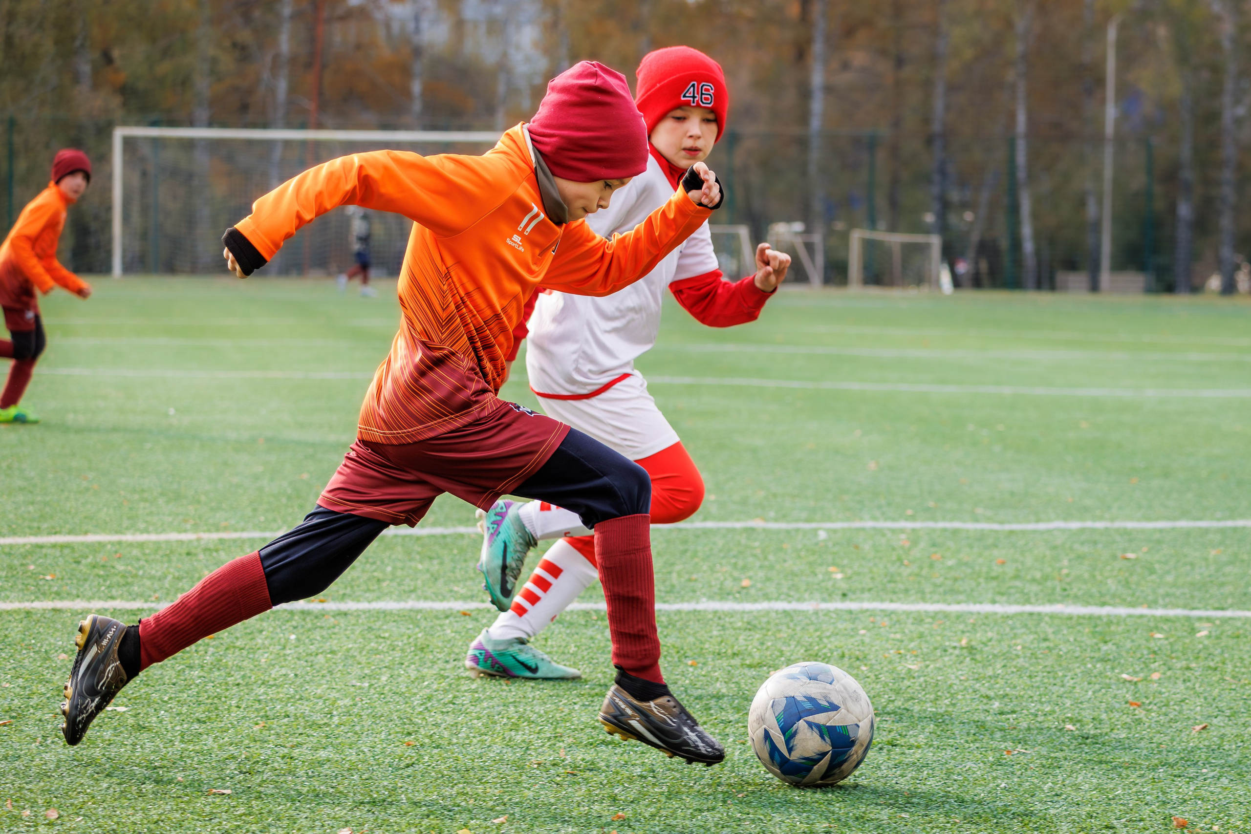 Товарищеский матч среди юниоров. Репортажный фотограф в Барнауле Владимир Игнатов