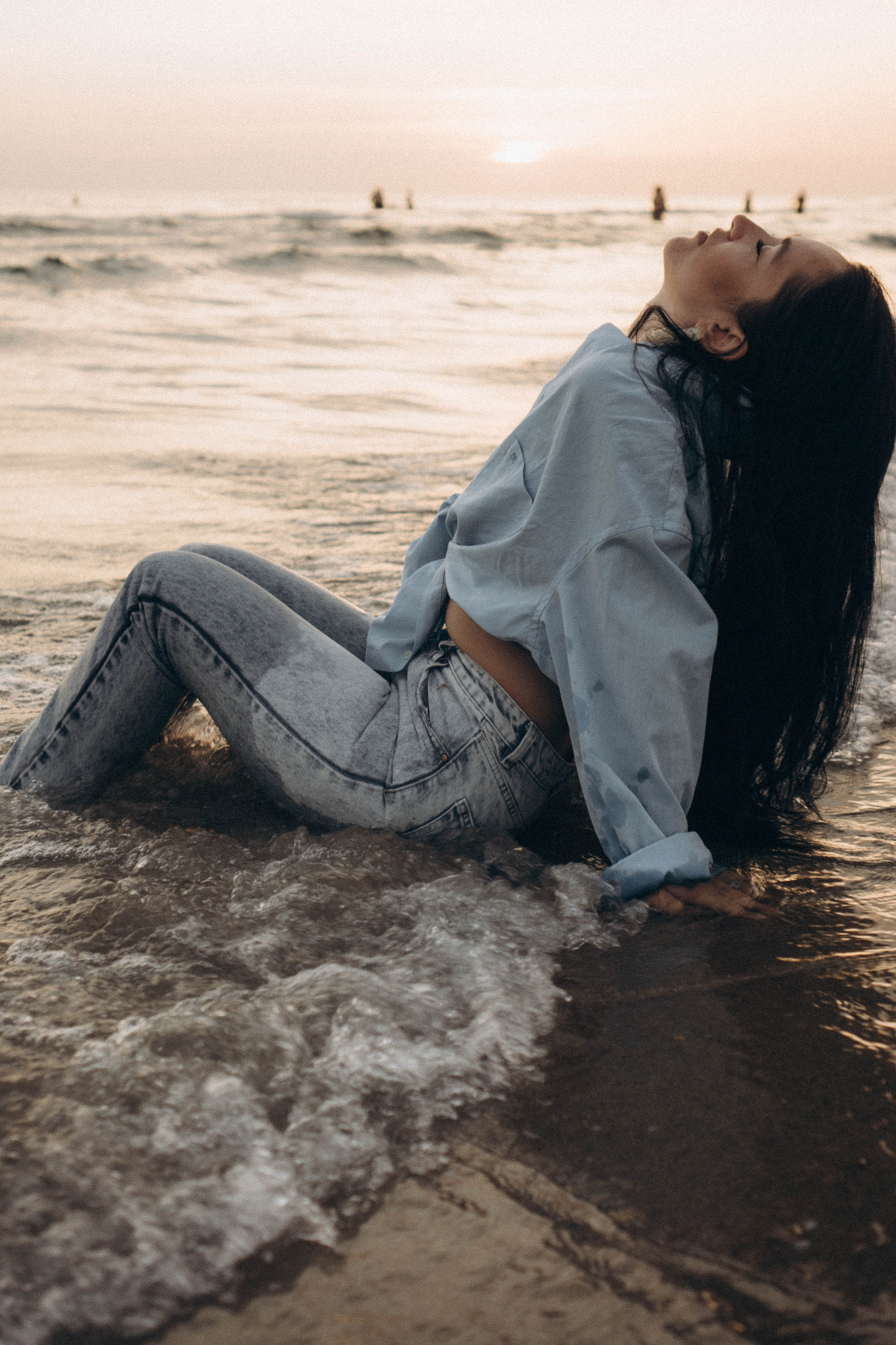 Июльский вечер на берегу черного моря. Профессиональный фотограф, Санкт-Петербург — Виктория Богомолова