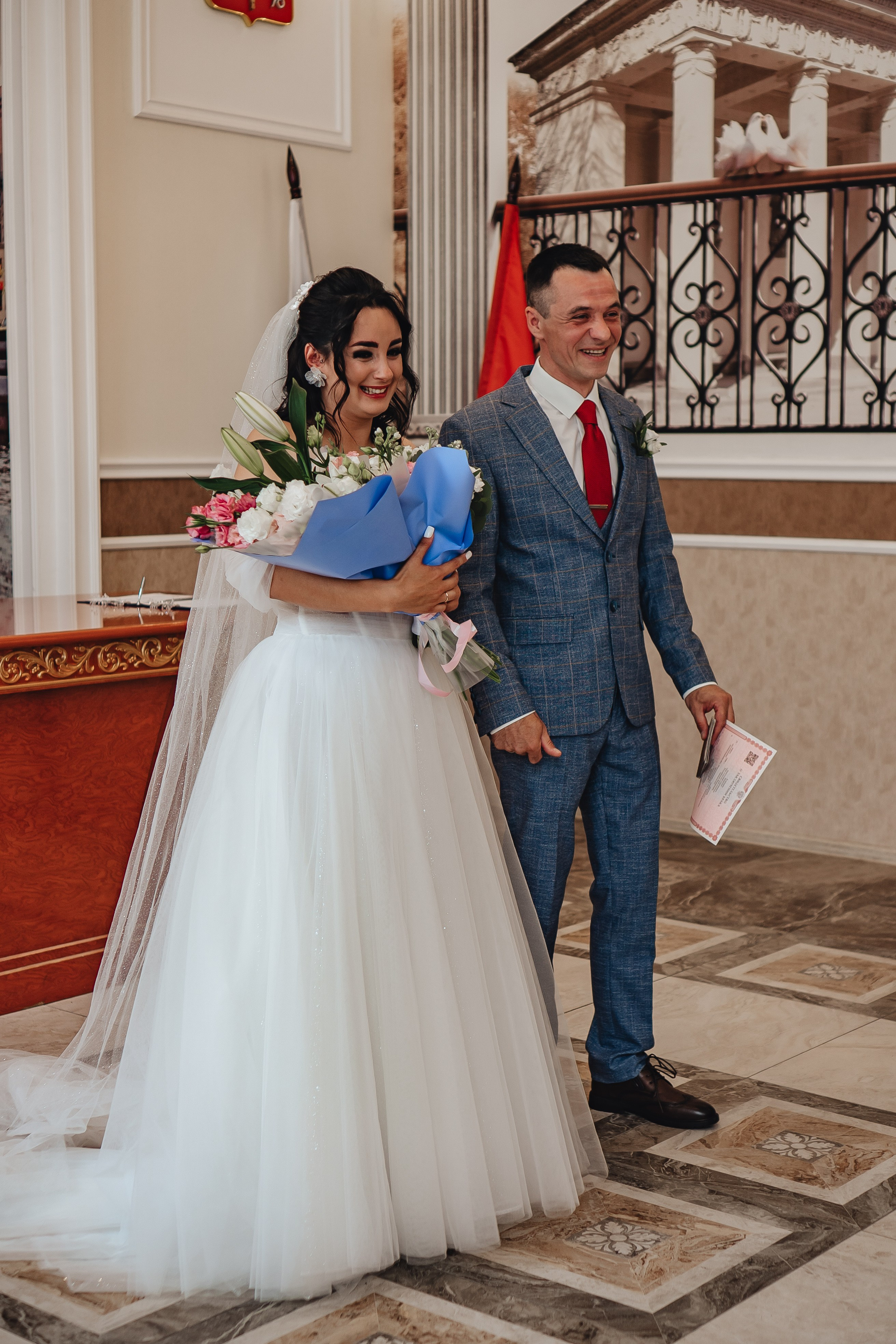 СВАДЕБНАЯ СЬЕМКА В ЗАГСЕ НА МОСКОВСКОМ ПРОСПЕКТЕ. Профессиональный фотограф, Санкт-Петербург — Виктория Богомолова