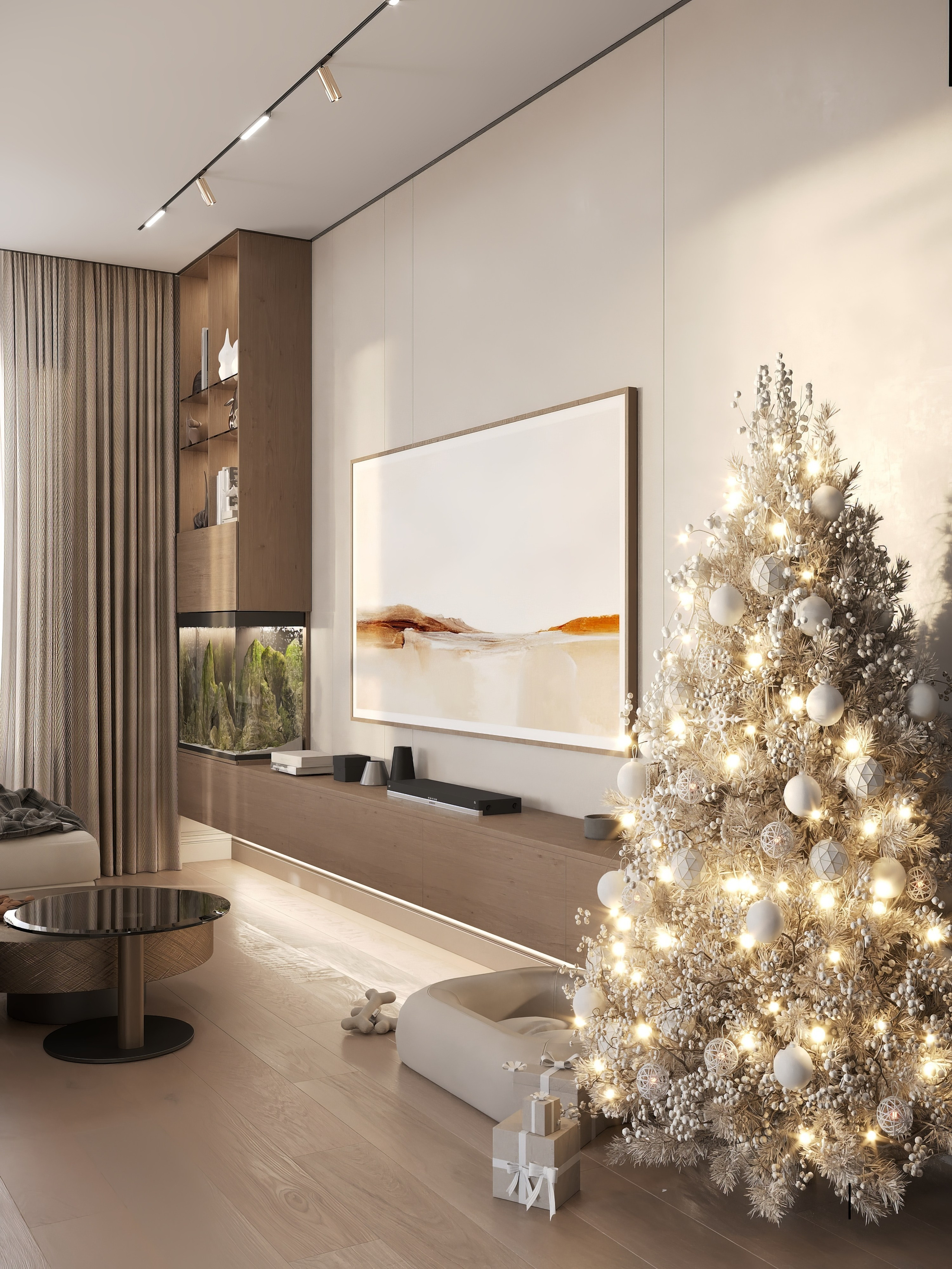 ЖК Ньютон 123 м². БК студия дизайна интерьера