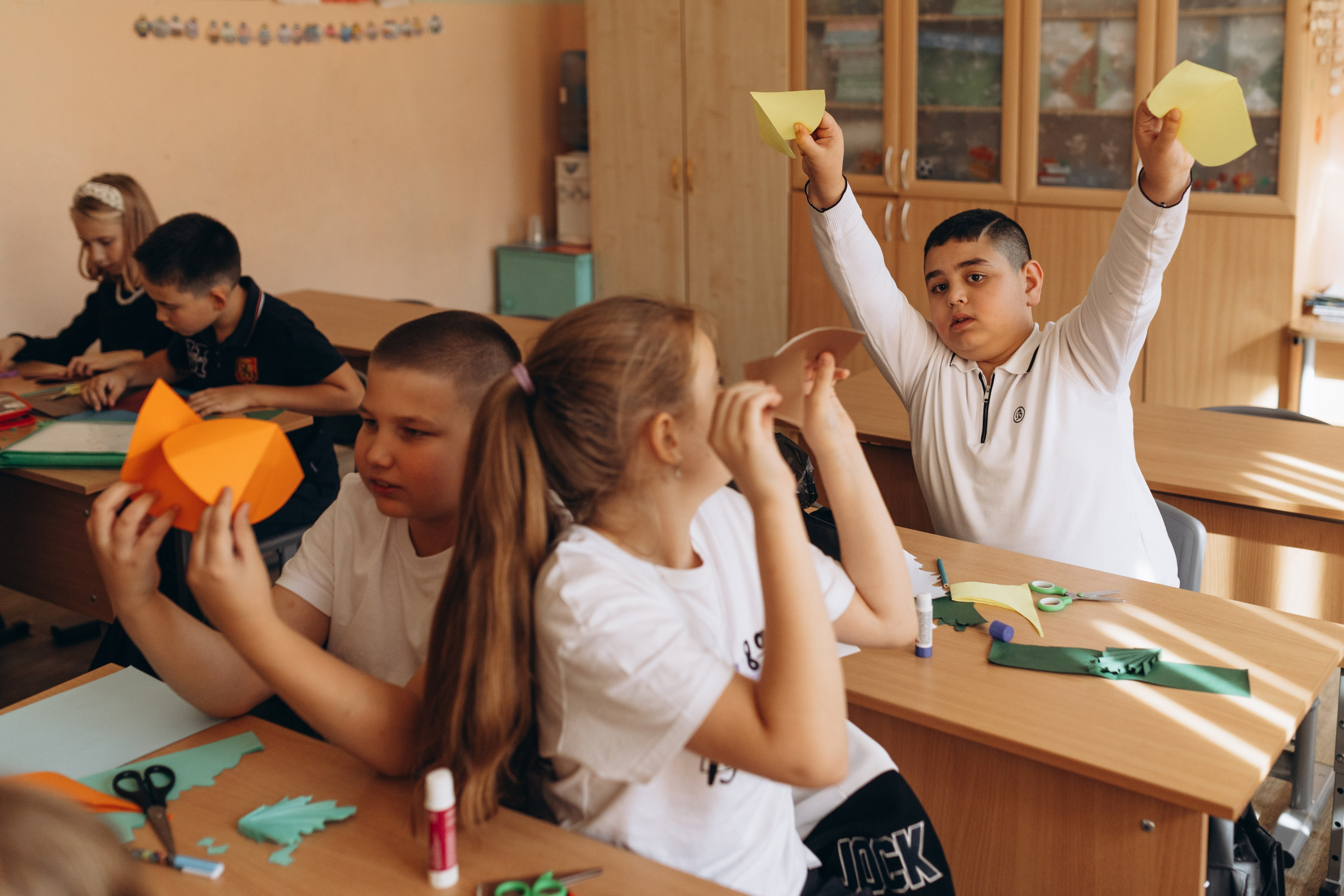 Школьная фотосессия. Фотограф Людмила Оюн