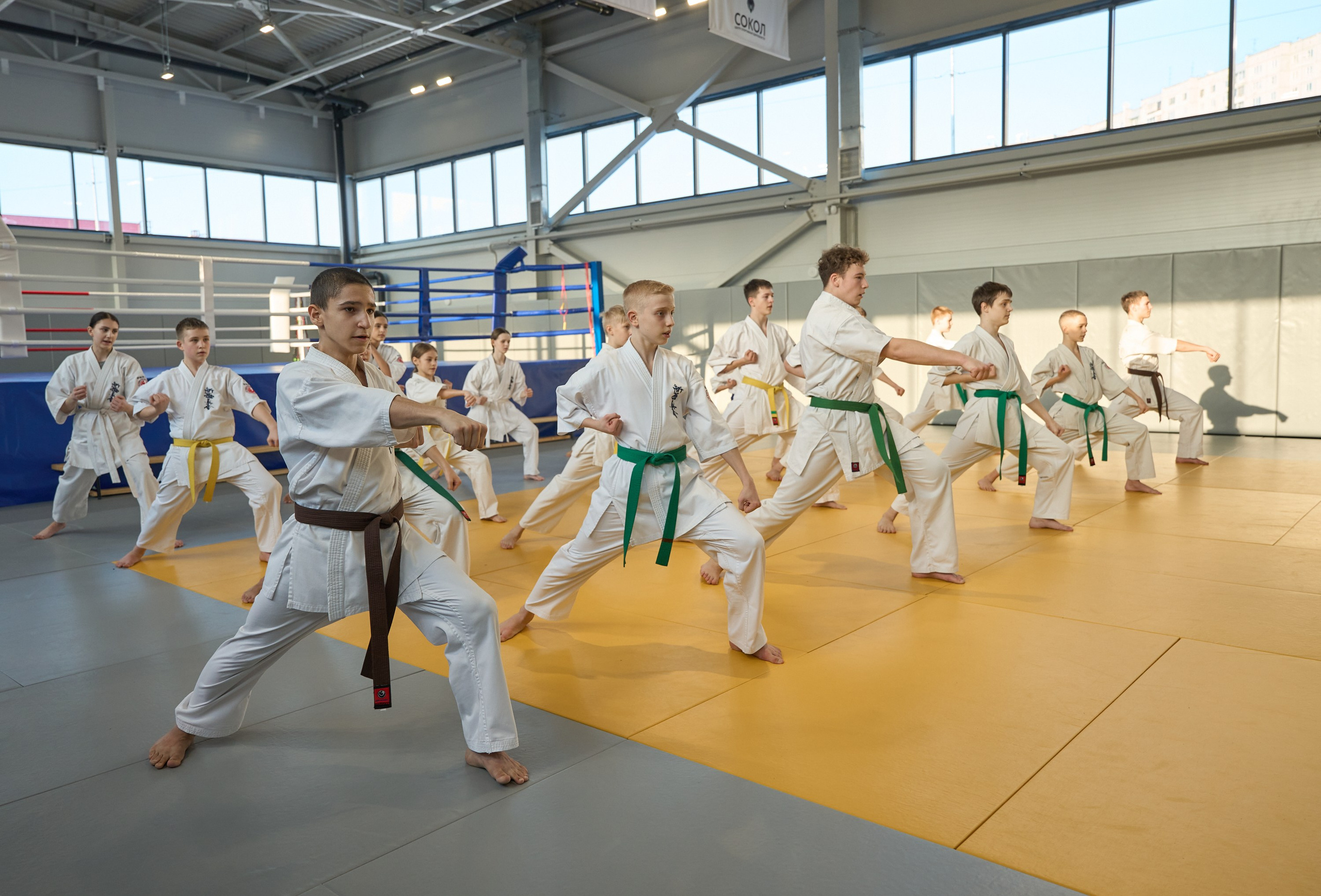 Открытие центров спортивных единоборств «Сокол» Красноярск/Дивногорск. Александр Сазонов Красноярск