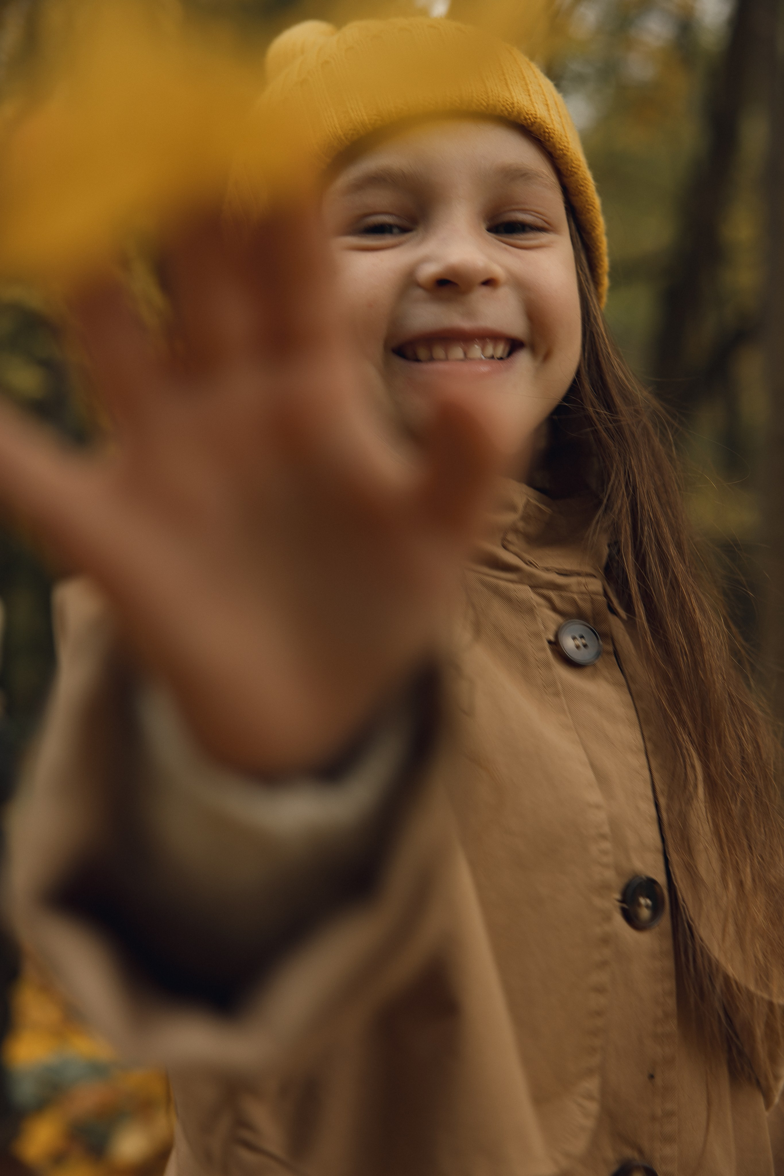 Листопад и дети. Семейный фотограф в городе Тула Любовь Сабирова