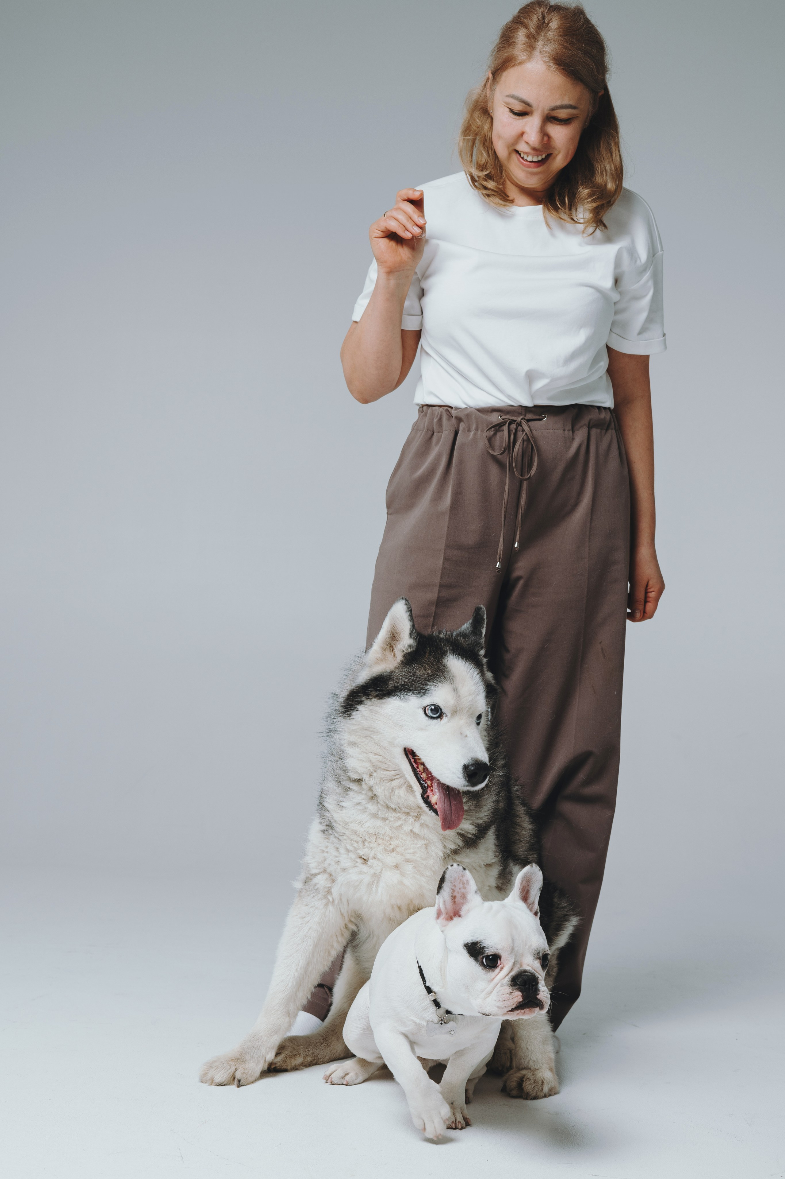 Елена, Дмитрий, Джем и Зефир. Фотограф — анималист Владивосток, Алина