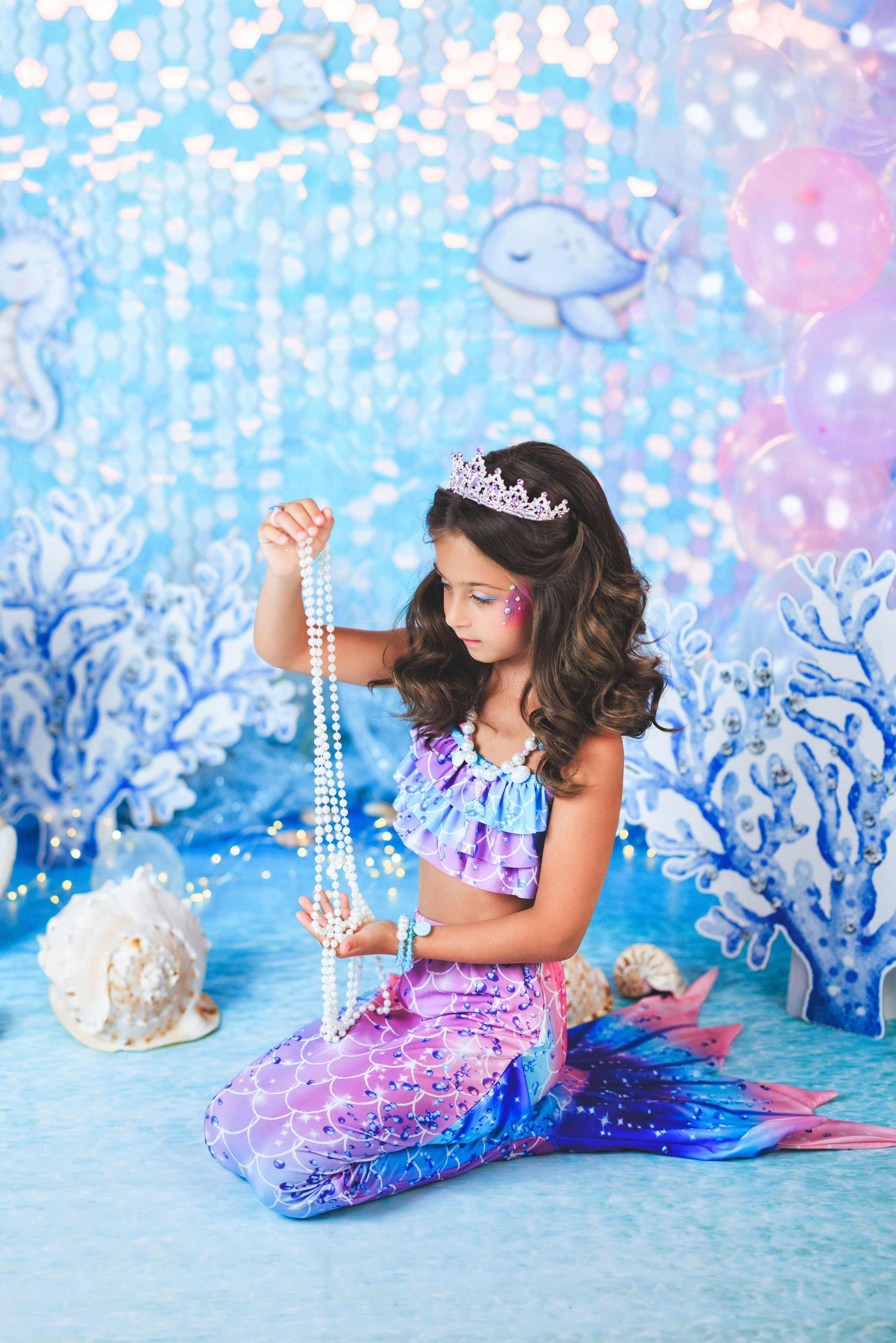 Детская фотосессия в образе «РУСАЛОЧКА», город Краснодар. Семейный и детский фотограф в Краснодаре Анна Трашкова