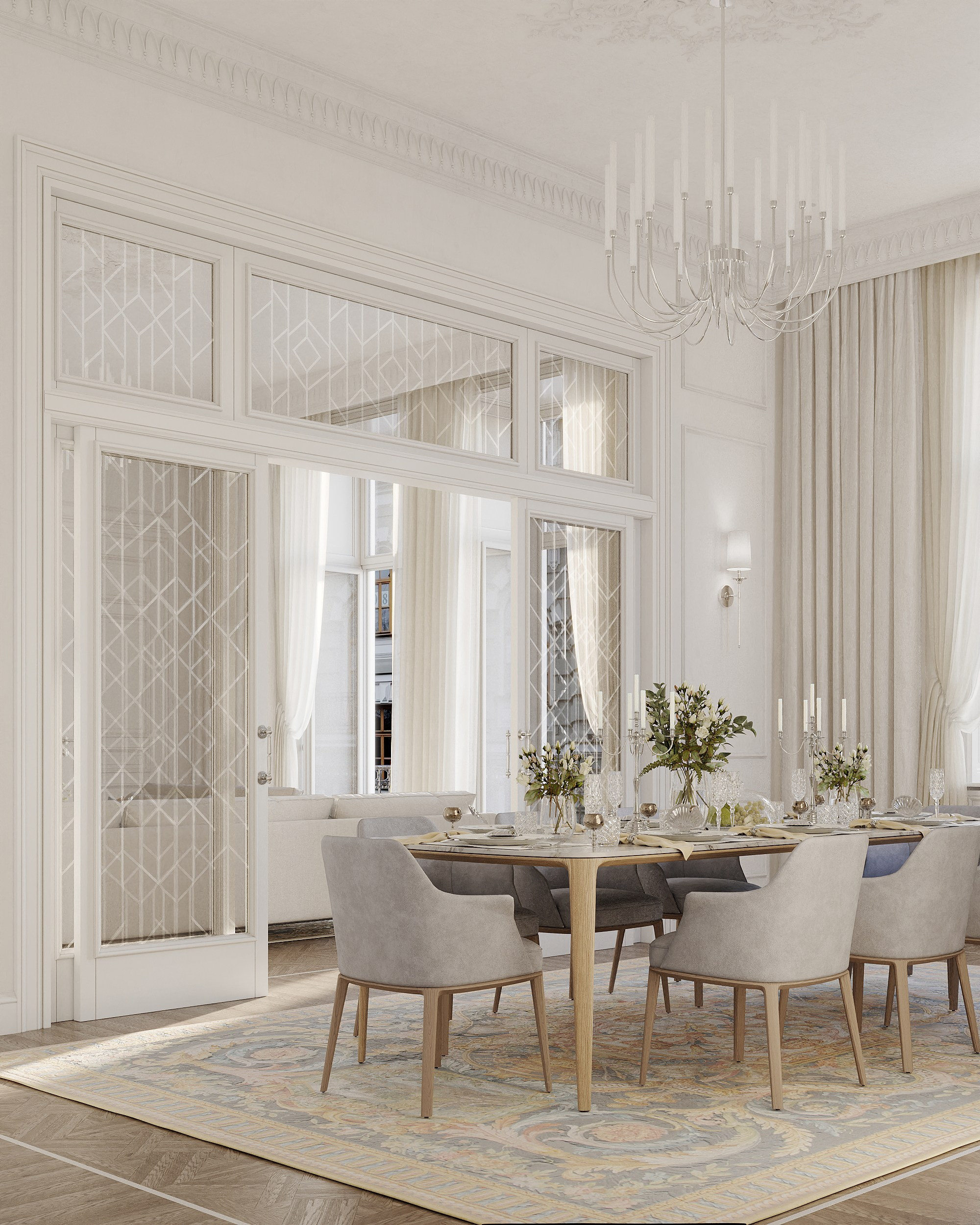 Четырехкомнатная квартира в Москве. 3D визуализатор в Москве Сердюк Владислав