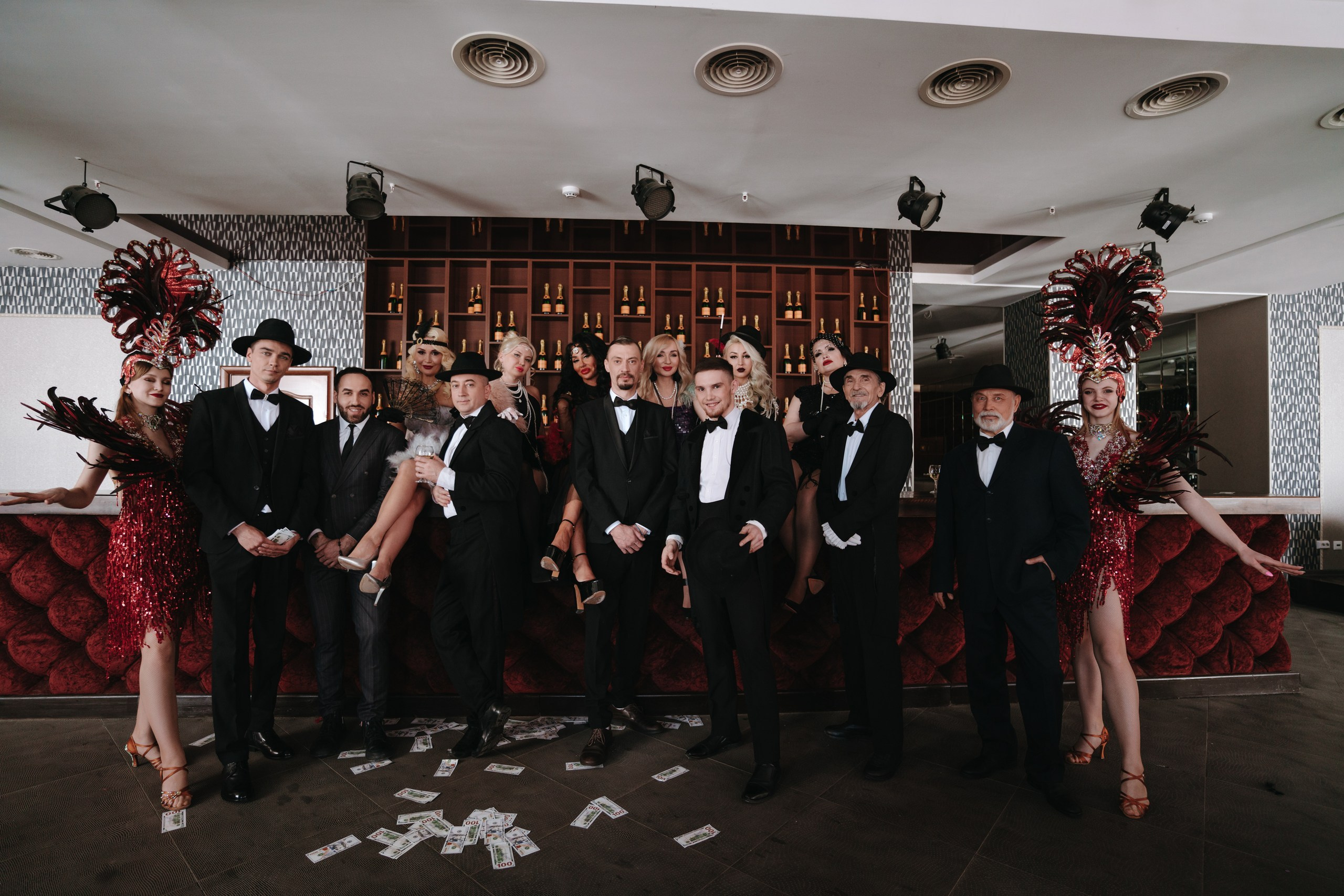 ЛИДЕРЫ РОССИ ЖУРНА УФА, ФОТОСЕССИЯ В СТИЛЕ ГЕТСБИ