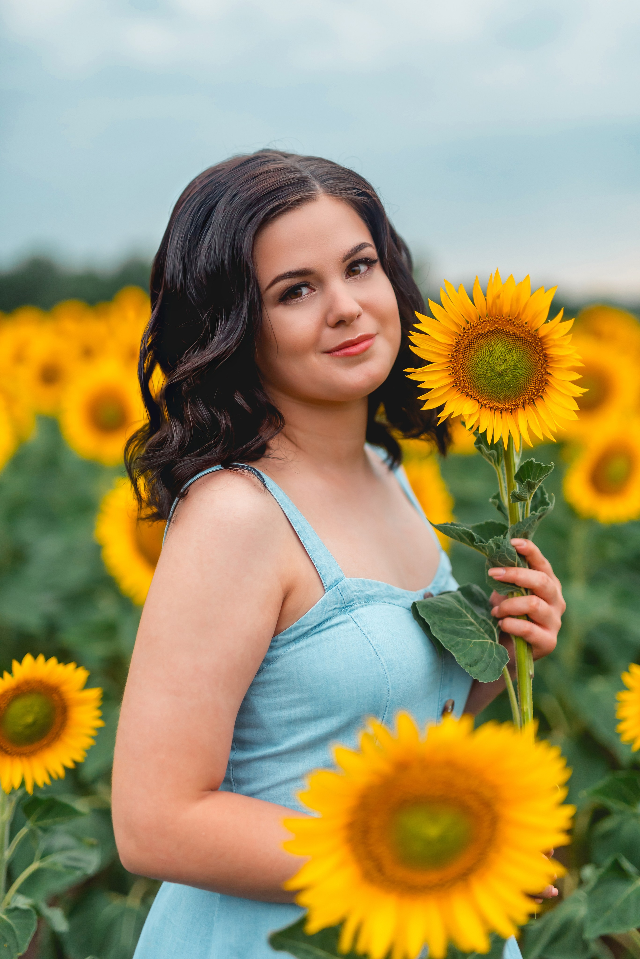 В ПОДСОЛНУХАХ. Семейный фотограф в Барнауле