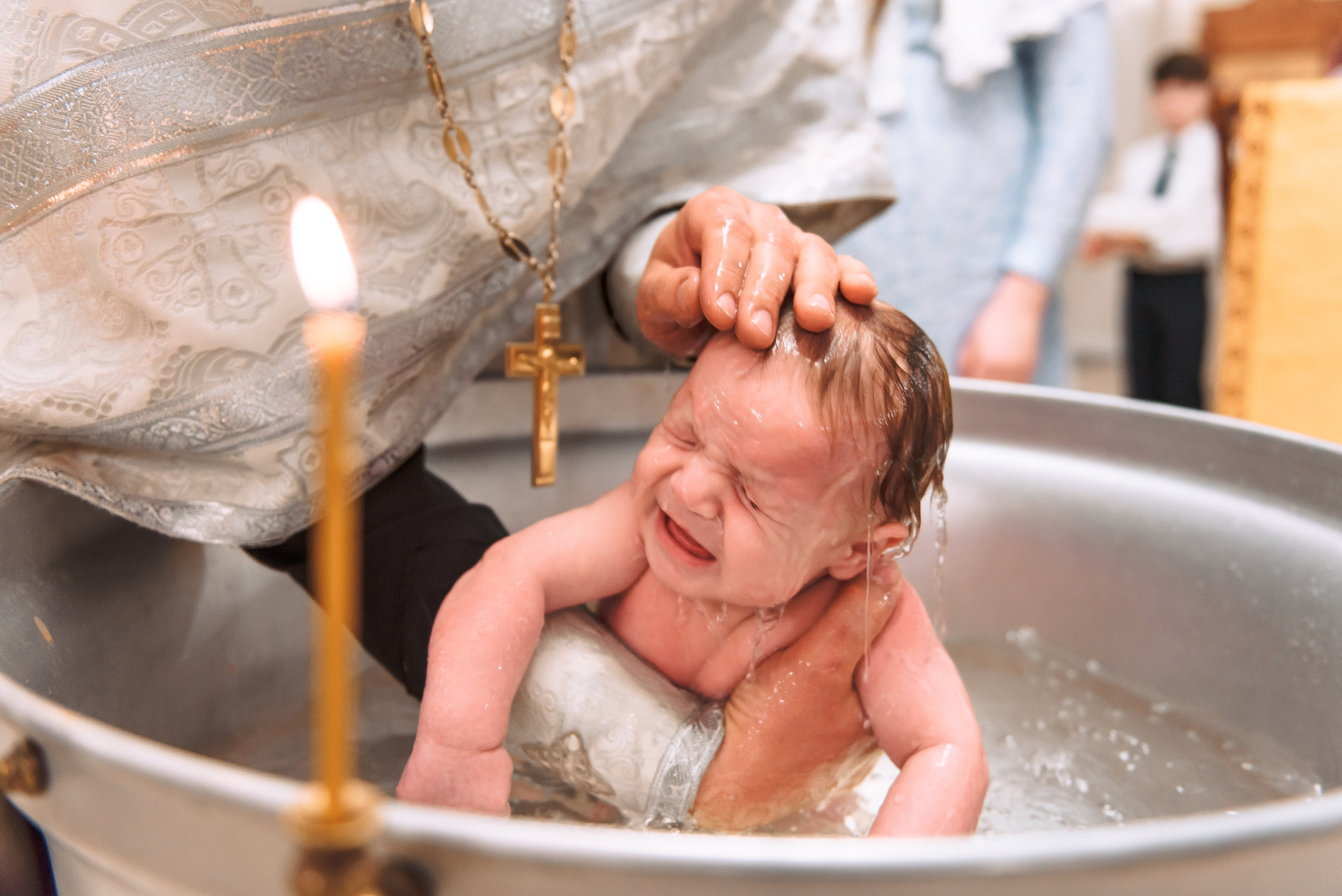 Крещение в Храме иконы Божией Матери Неупиваемая Чаша. Свадебный и семейный фотограф в Москве Юлия Винник