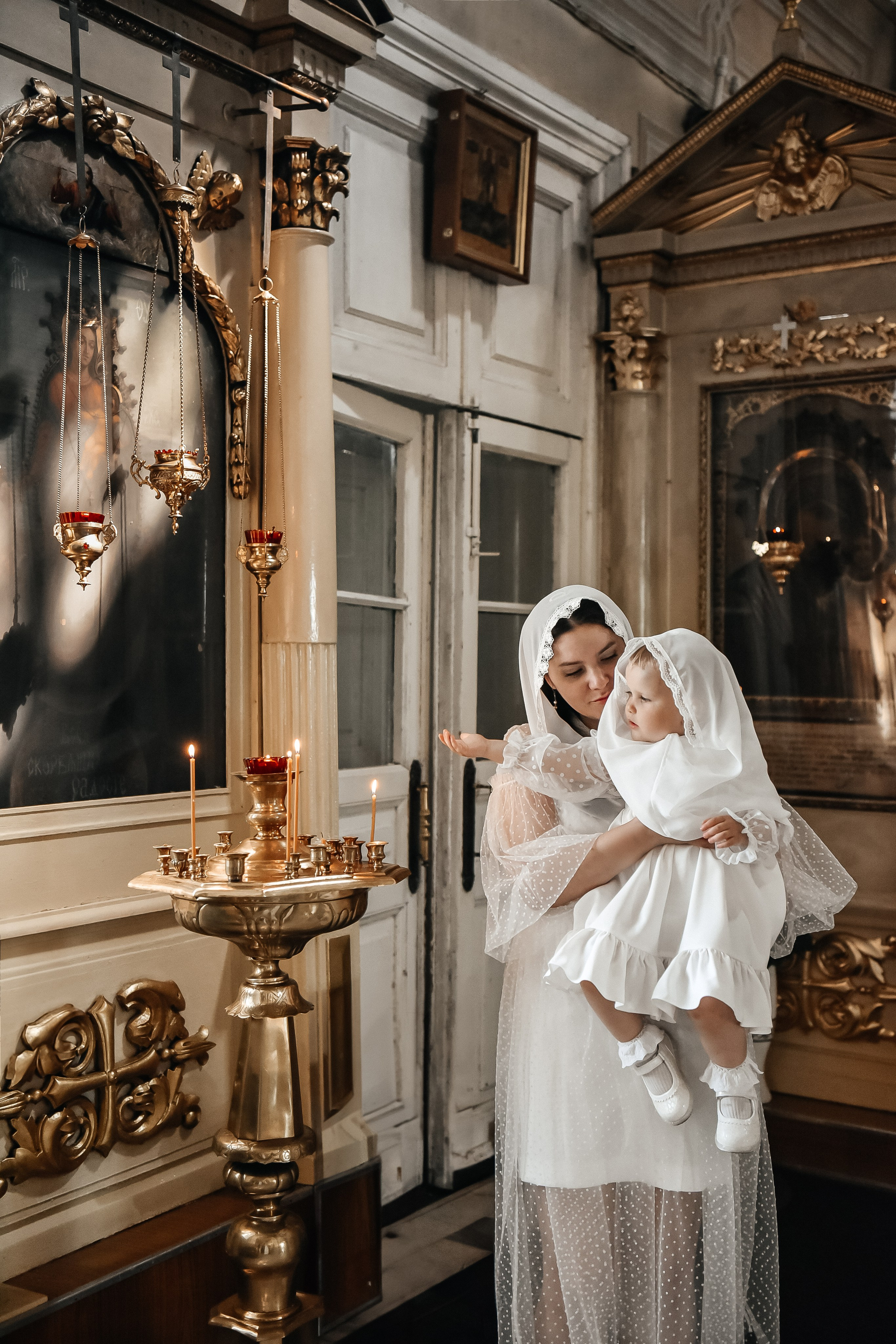 Крещение Милы. Фотограф в Москве и Королёве Сутягина Мария