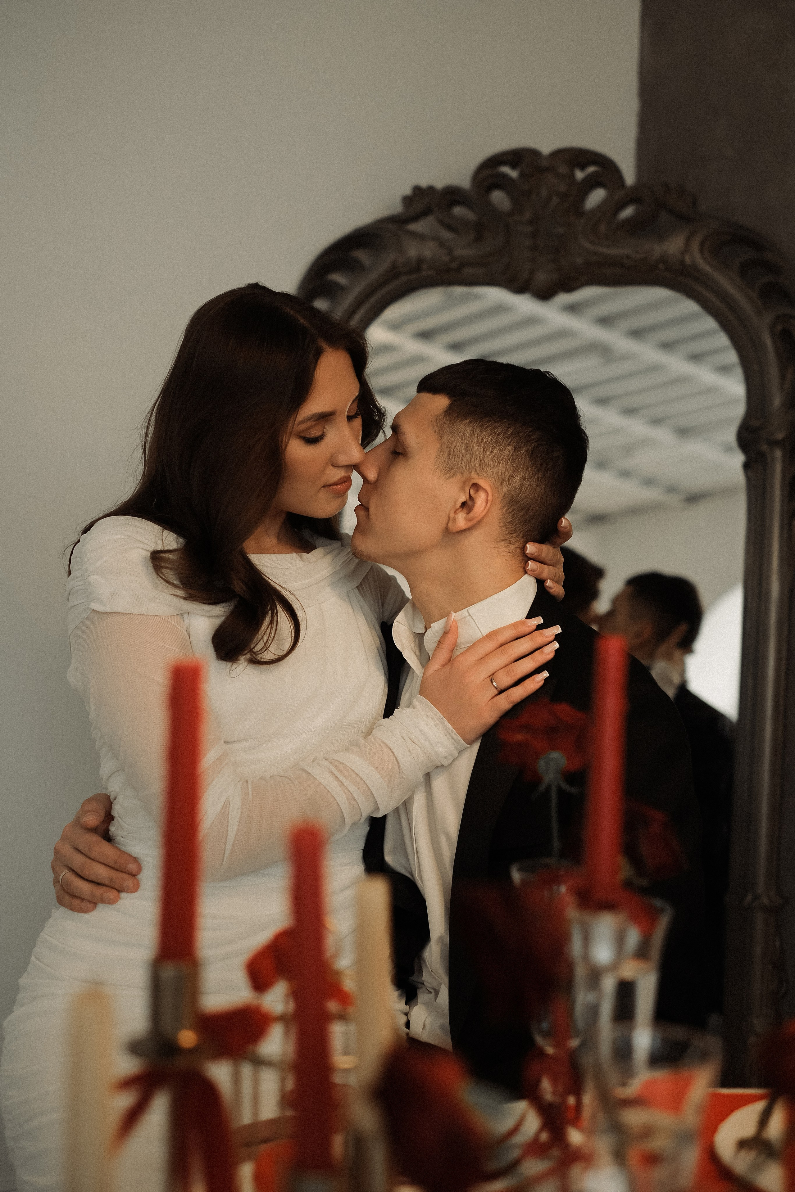 Никита и Юля. Фотограф в Москве. Женский и мужской портрет, лавстори (love story)