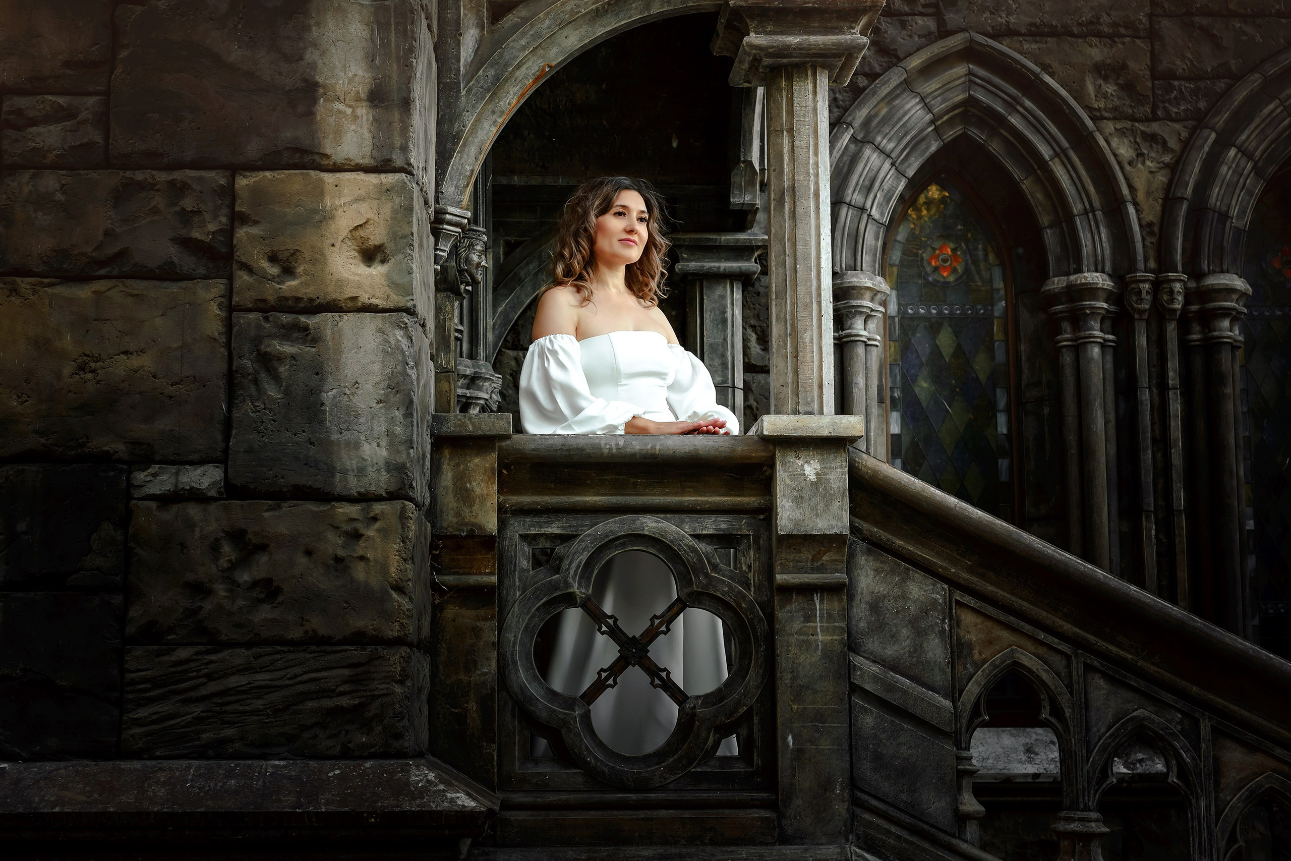 Свадебная фотосъемка у Замка Гарибальди. Фотограф Оксана Сафонова г. Тольятти