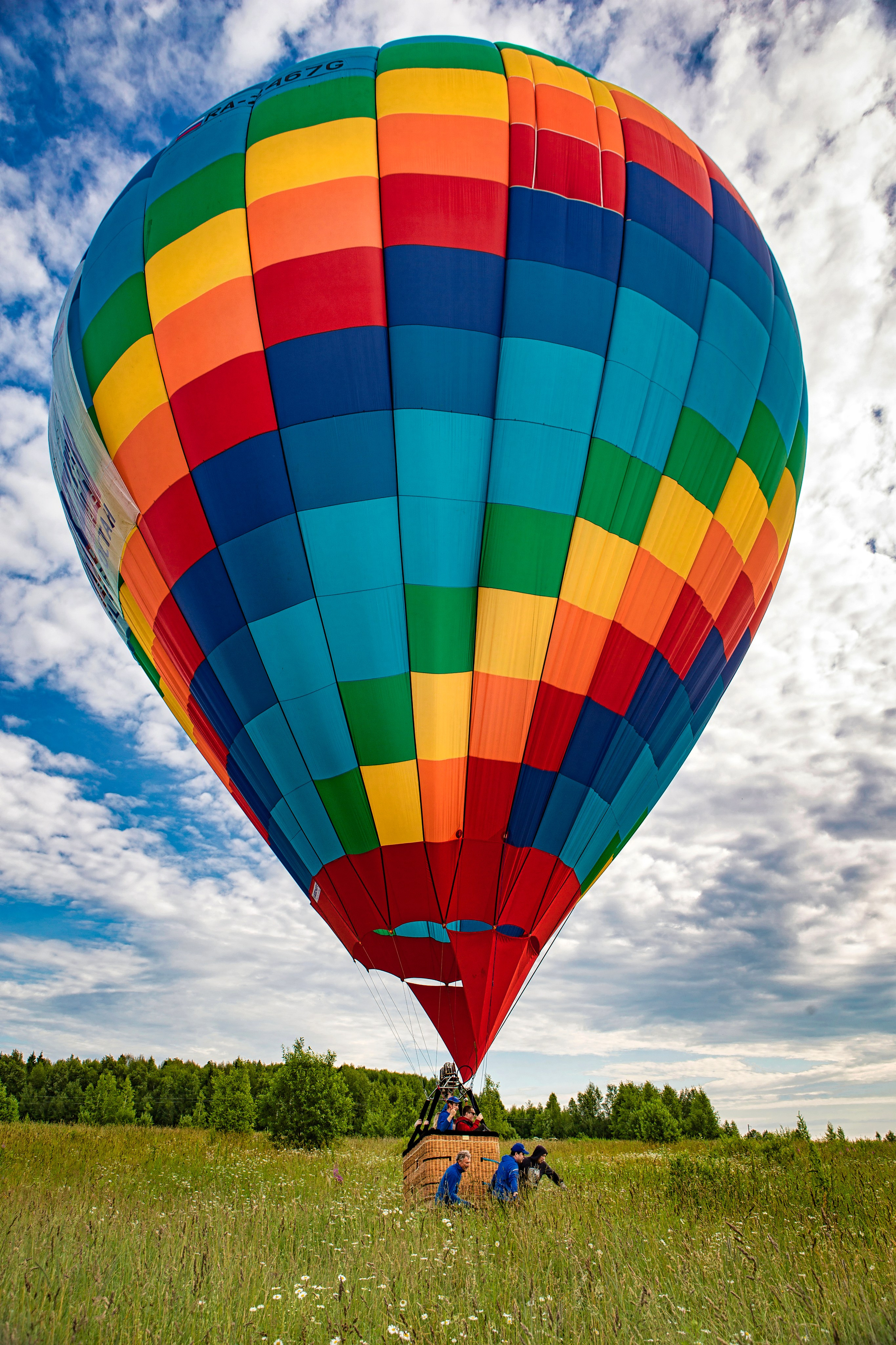 Air balloons. Photographer Vladimir Ostapenko