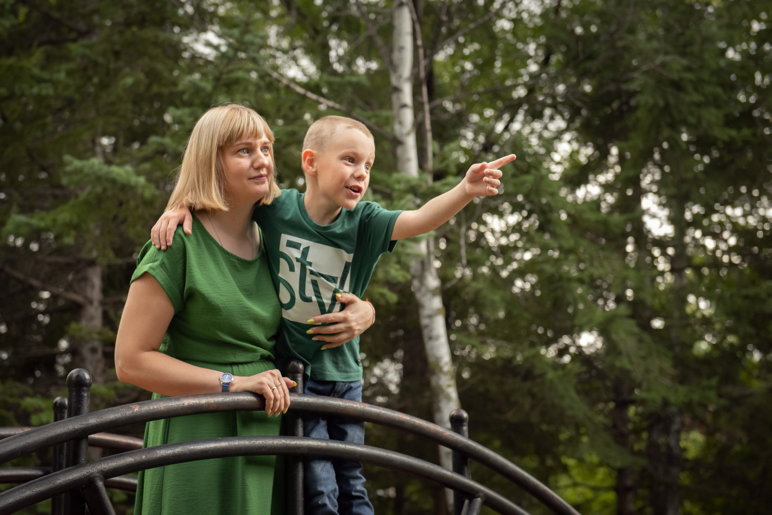 Прогулка в парке. Детский и семейный фотограф в Хабаровске Светлана Тусикова