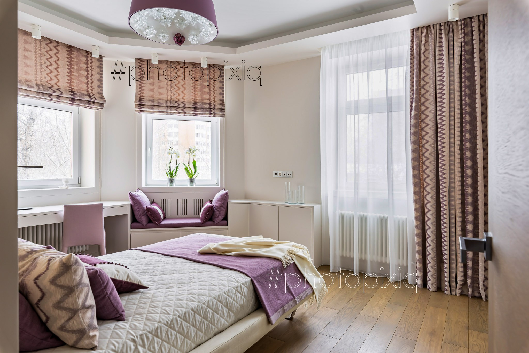 Интерьерная съёмка трёхкомнатной квартиры для дизайнера. Интерьерная съёмка и виртуальные туры — Интерьерный фотограф Кузнецов Сергей (photopixiq)