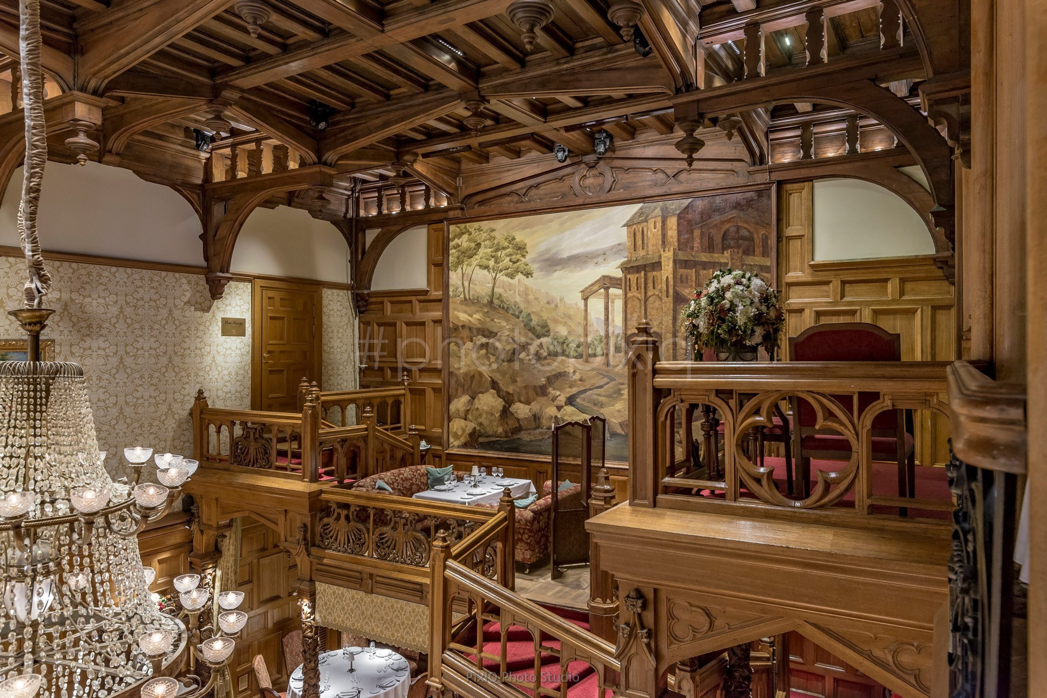 Фотосъёмка ресторана ЦДЛ. Интерьерная съёмка и виртуальные туры — Интерьерный фотограф Кузнецов Сергей (photopixiq)