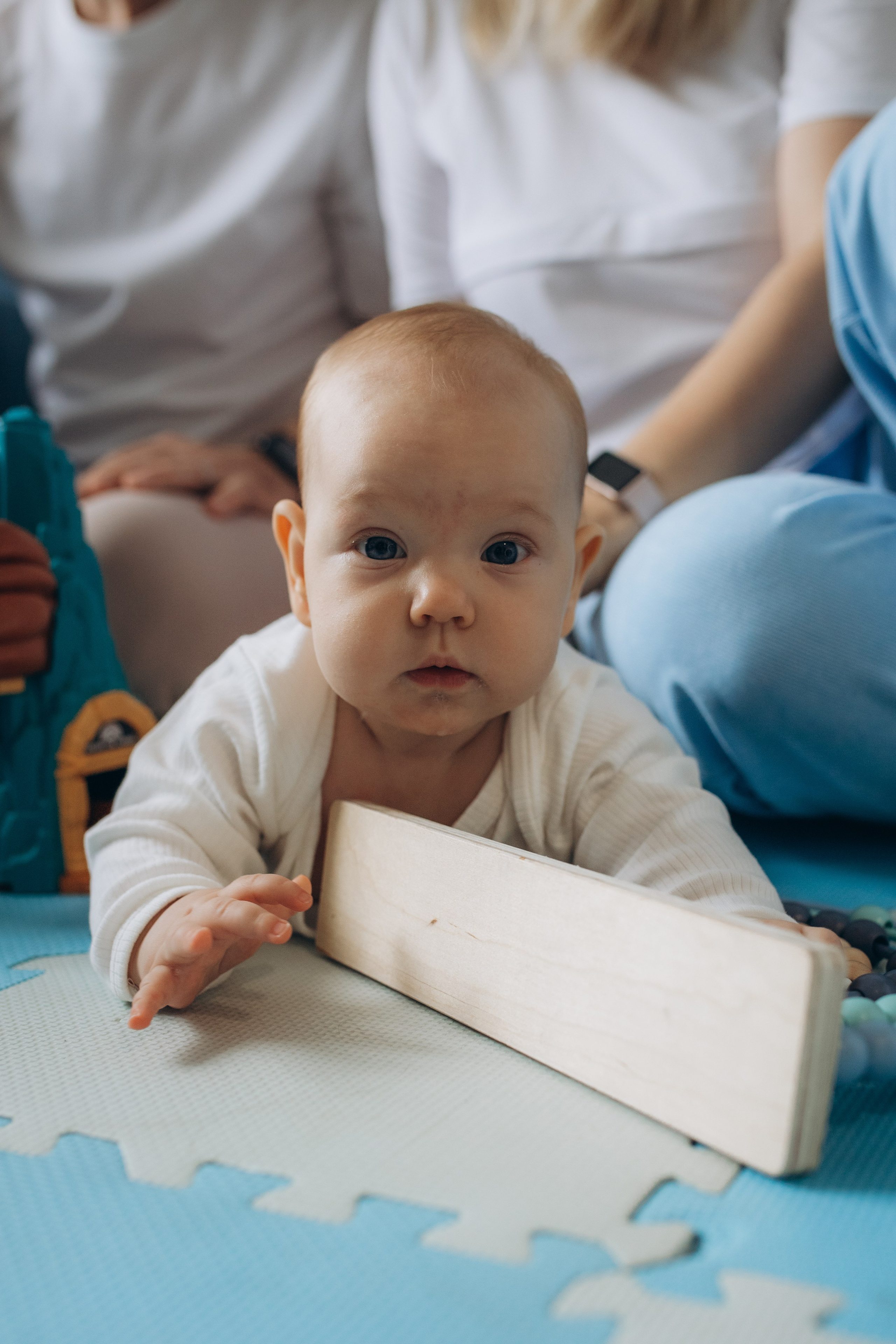 Катя, Денис и малыши. Семейный и домашний фотограф в Москве и МО Королева Валерия