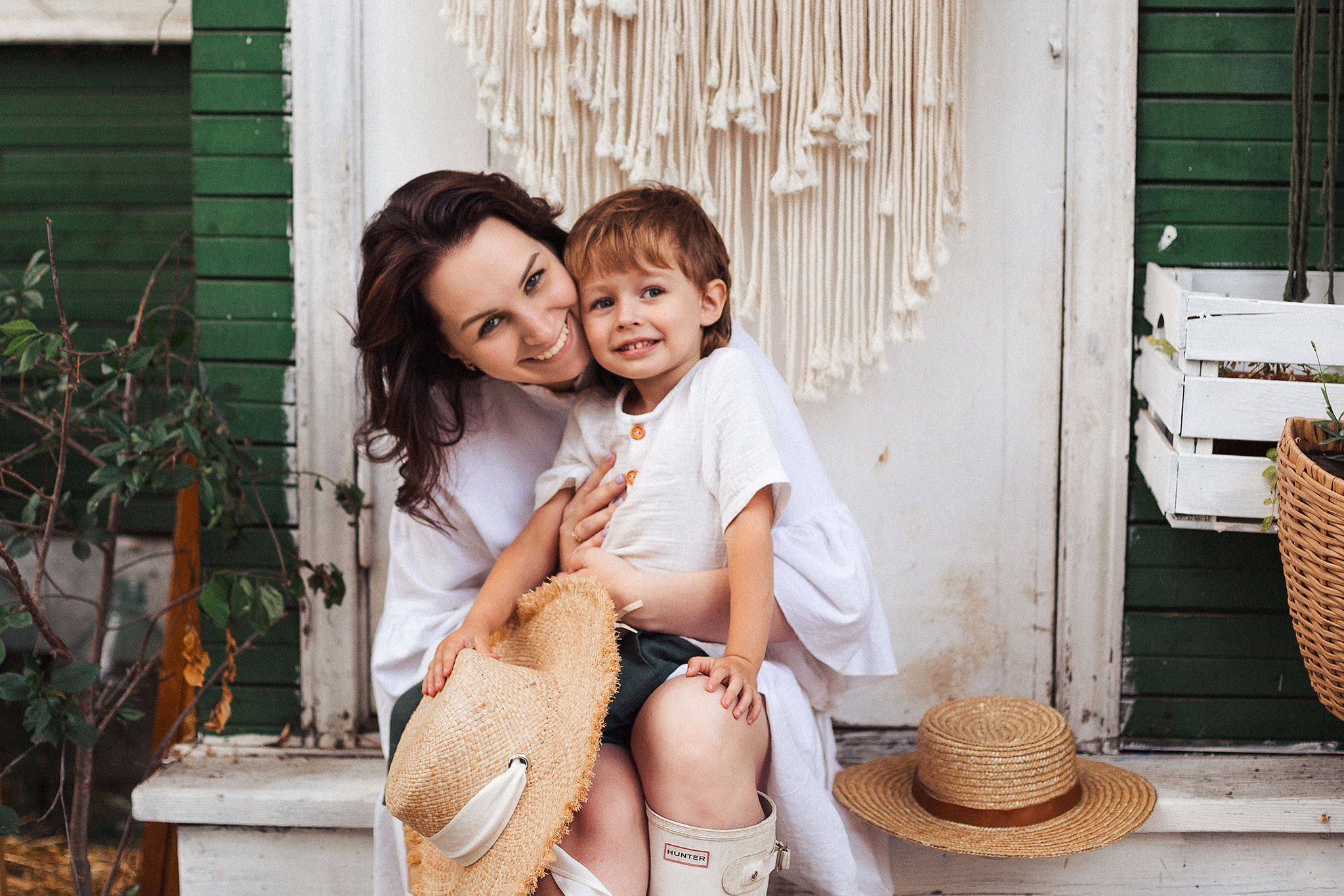 Катя, Макс, Егор в Green Dacha. Семейный фотограф в Москве Марина Петра