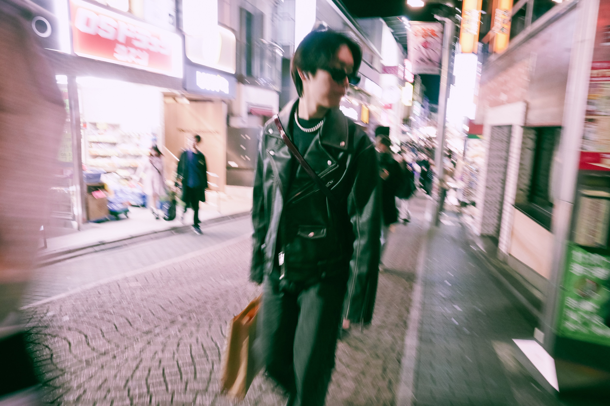 Tokyo night street. Iraogo