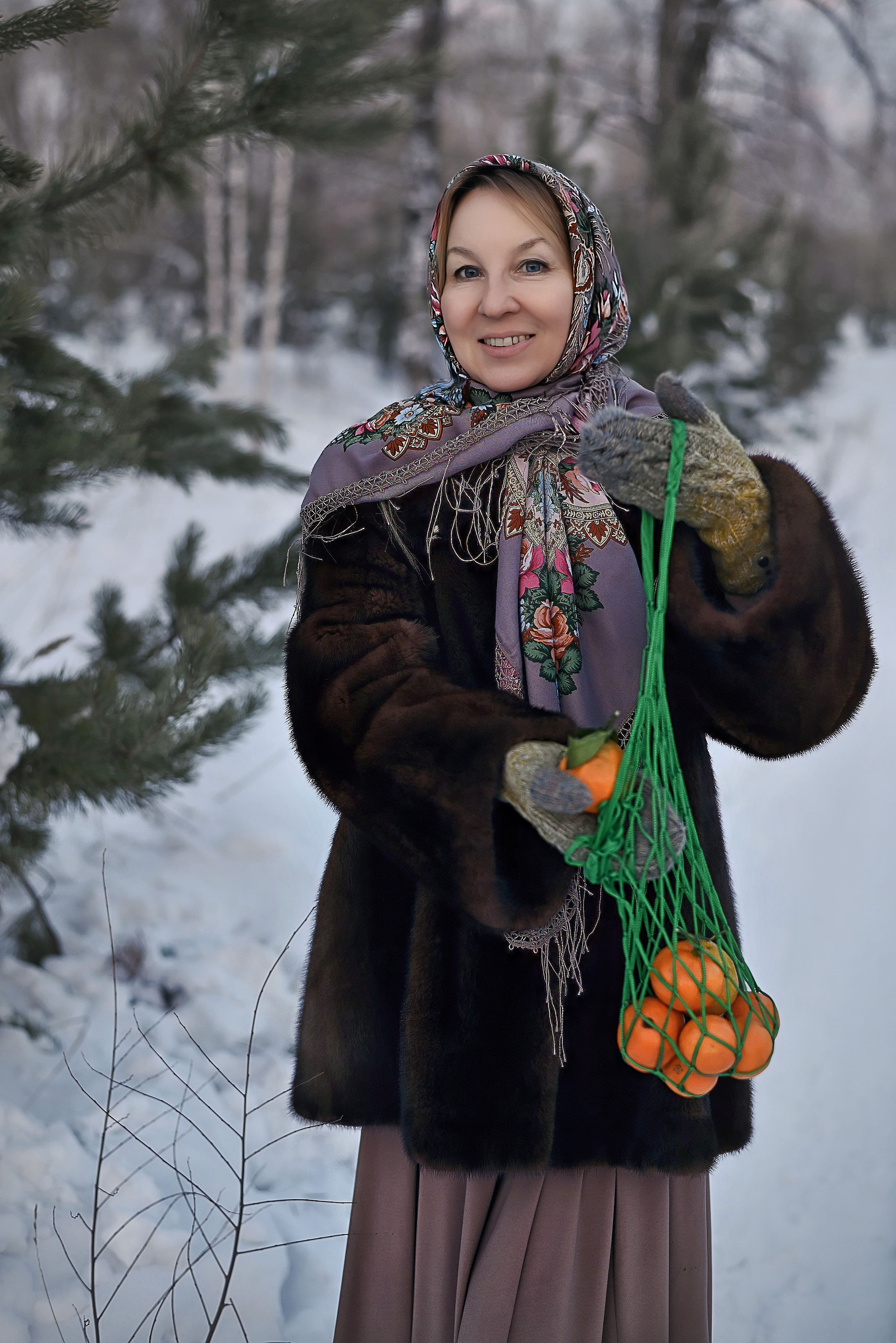 Лесная новогодняя. Фотографы крещения/венчания  Красноярск Татьяна и Вячеслав Переваловы
