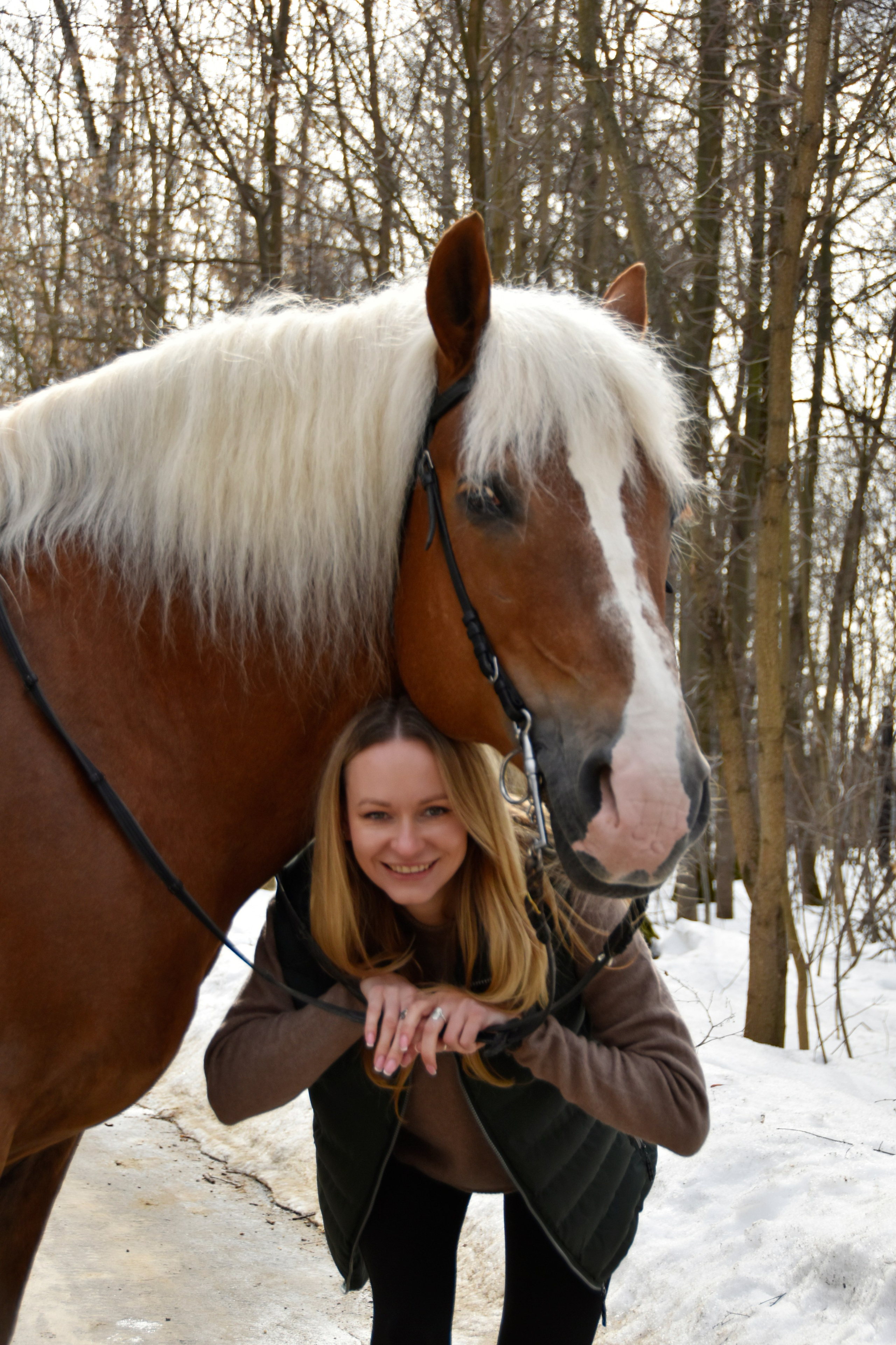 Юля и Проспект. Конный фотограф Москва