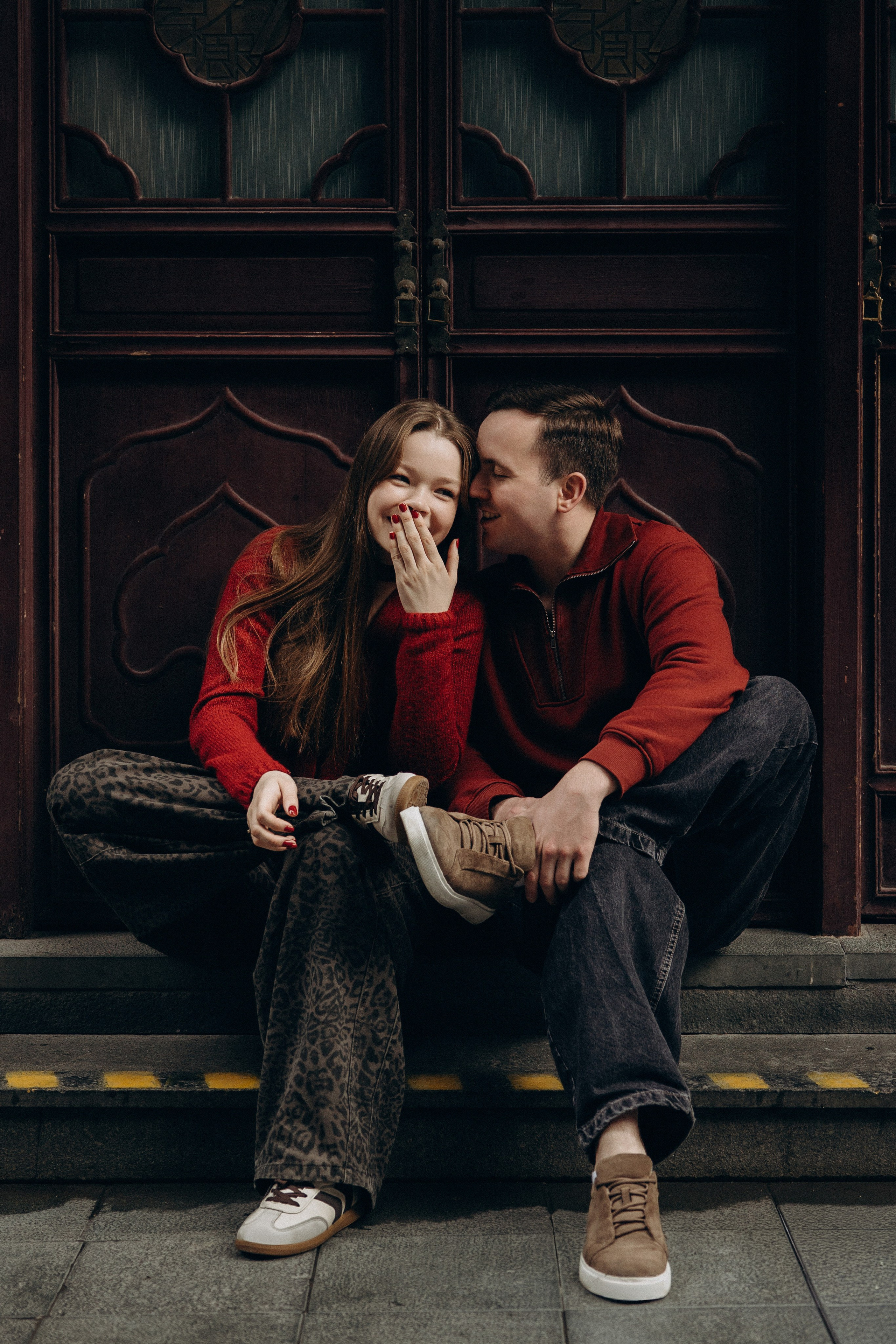 Вдвоем. Семейный фотограф в городе Шанхай | Акулова Наталья