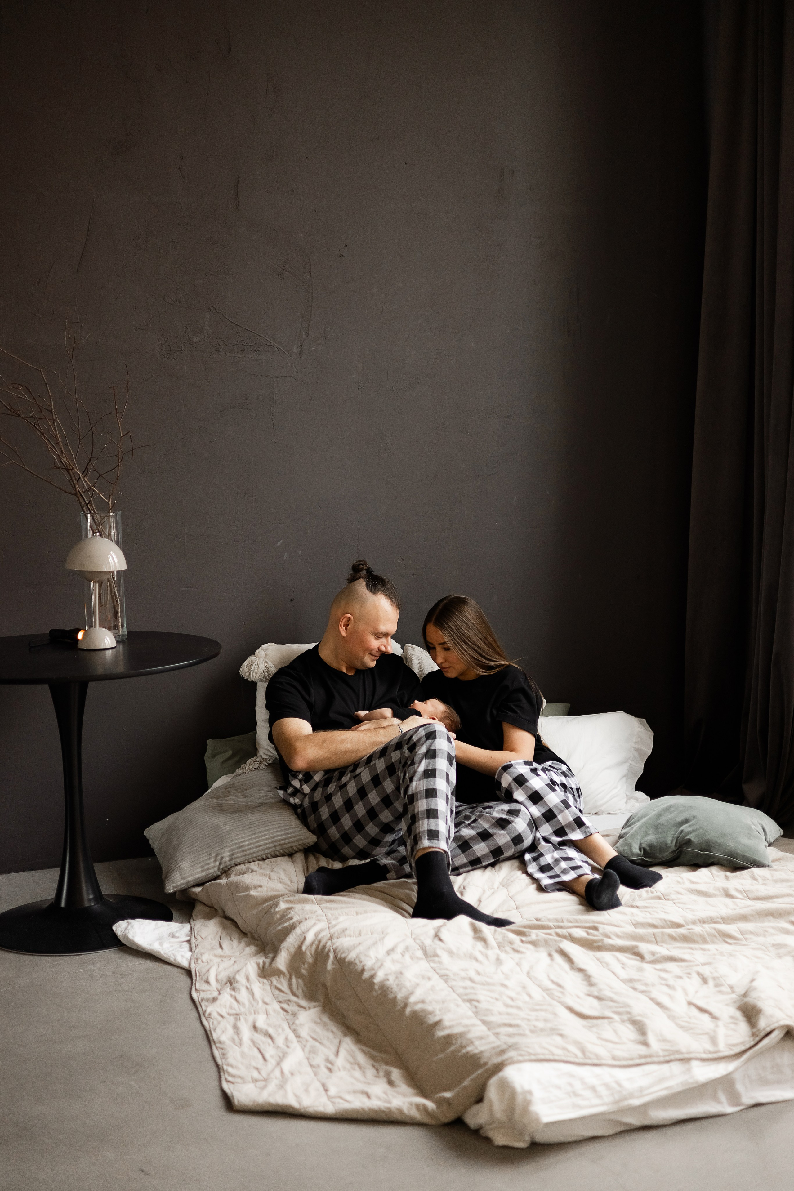 Семейнвя съемка в студии White Garden. Семейный фотограф в Екатеринбурге Маргарита Курносова