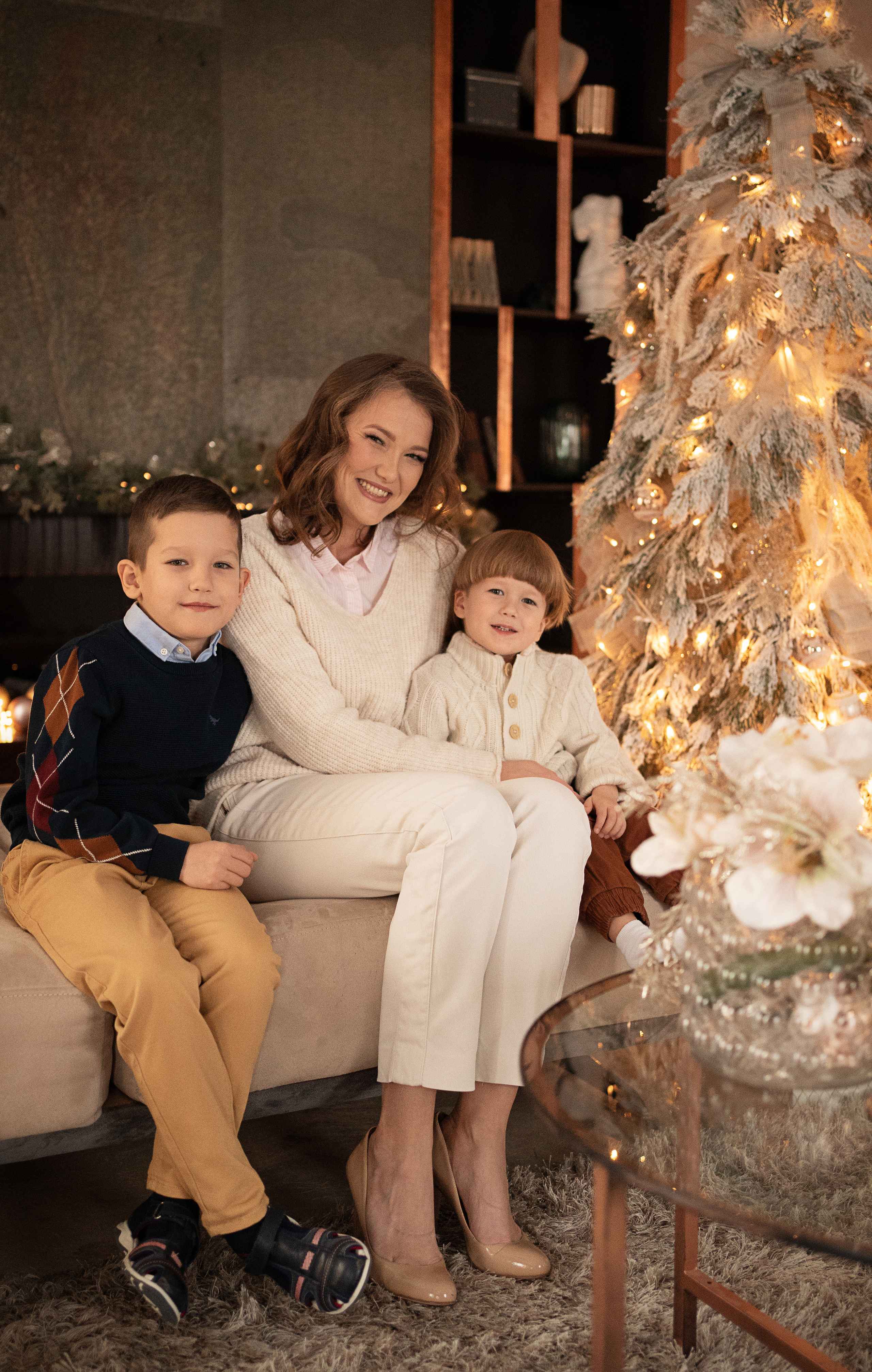 Семейные в студии. Семейный и детский фотограф в Москве Елена Ильченко