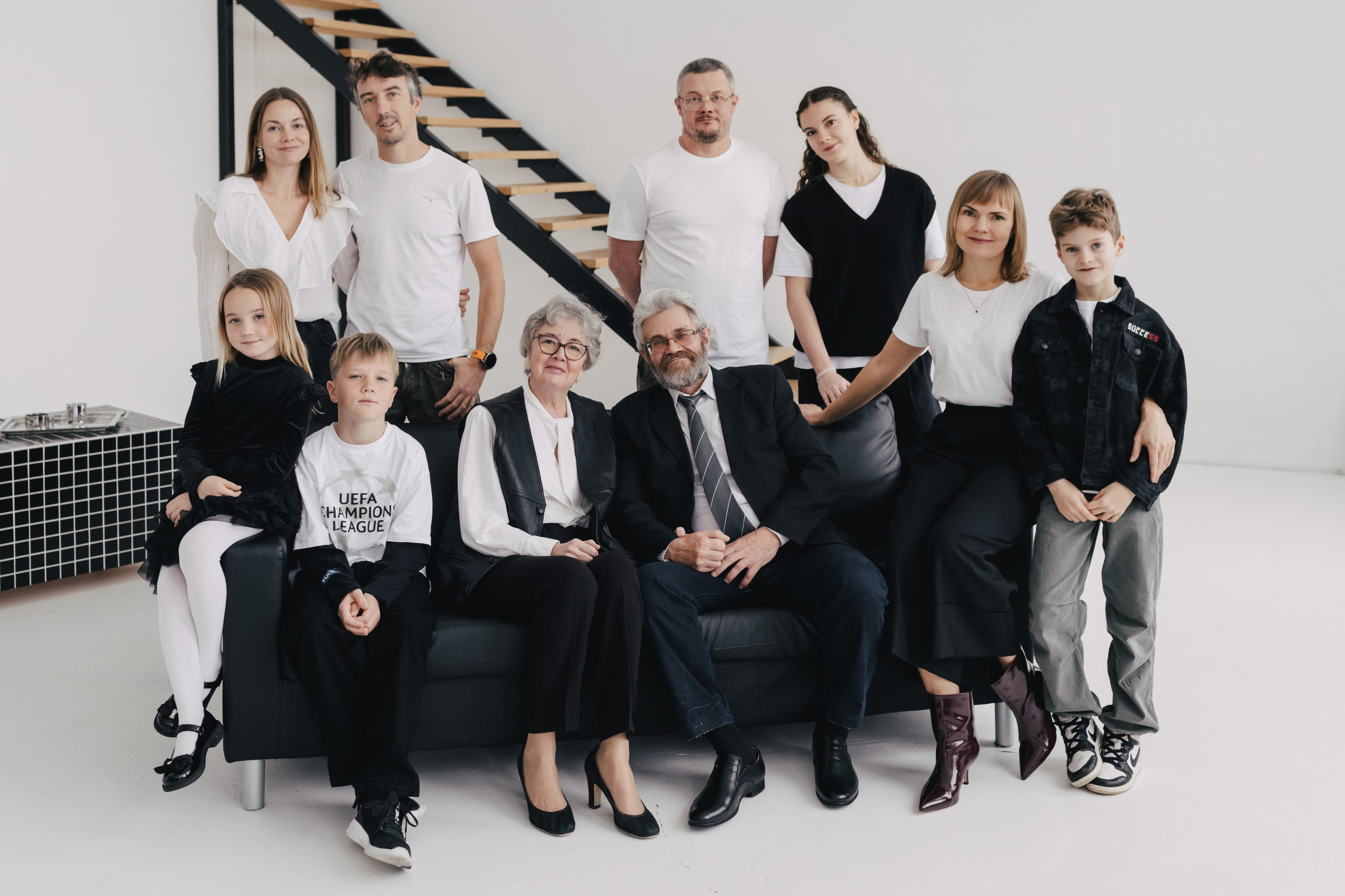 Фотосессия для большой семьи. Портфолио