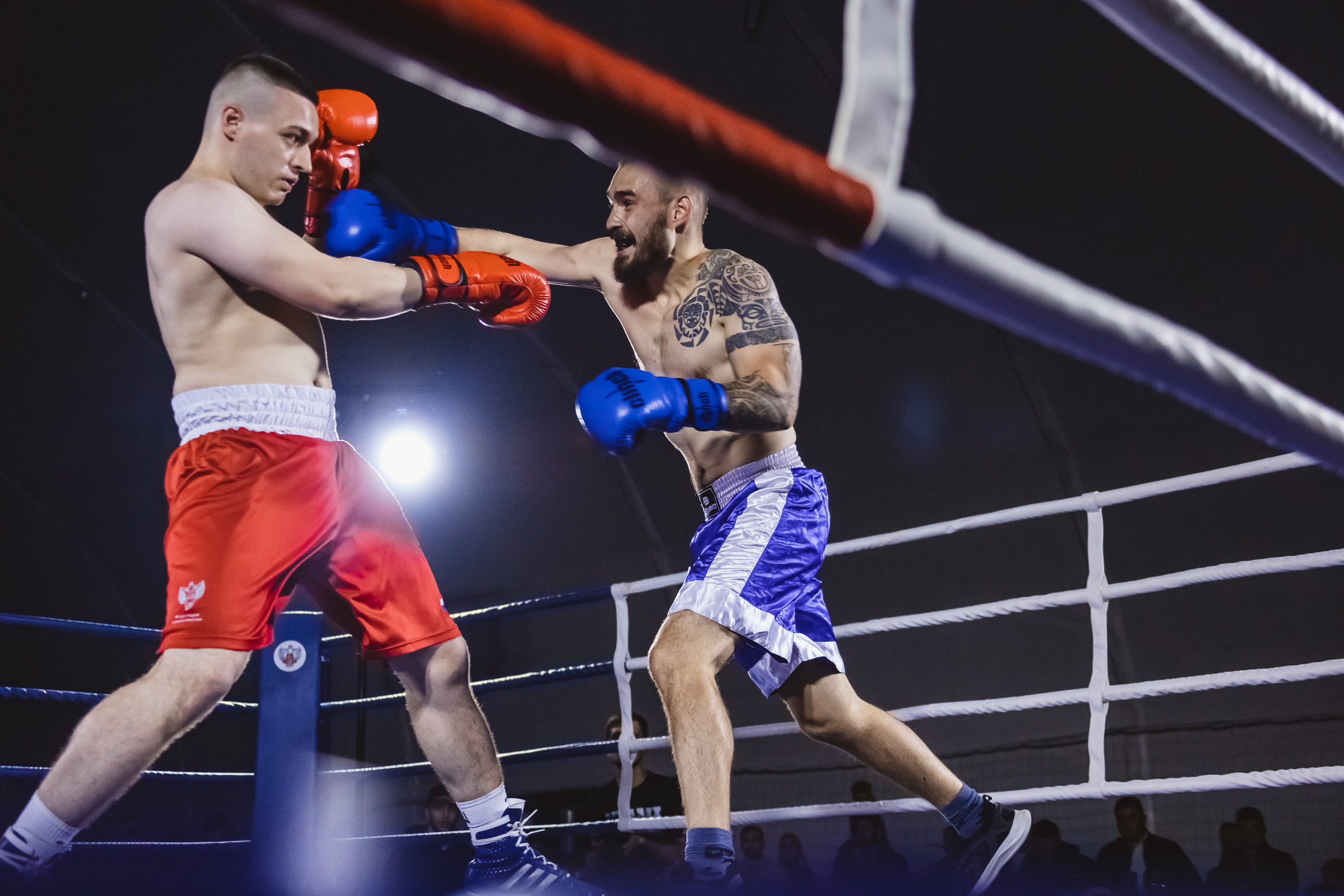 Репортаж|Бокс Белоусов/Худоян. Фотограф Егор Сухов